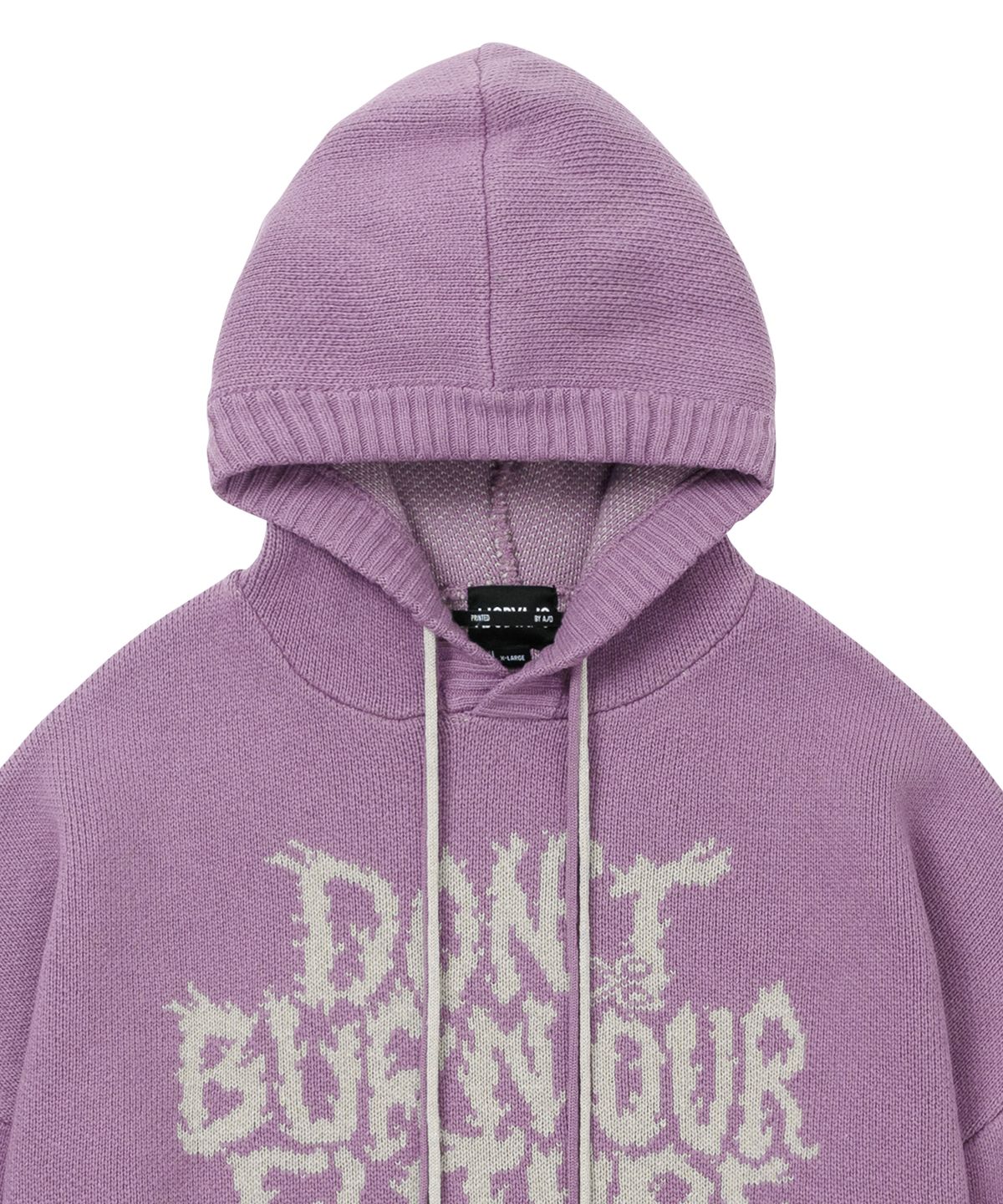 아조바이아조(AJOBYAJO) [PBA] DBOF Wool Knit Hoodie [PINK]