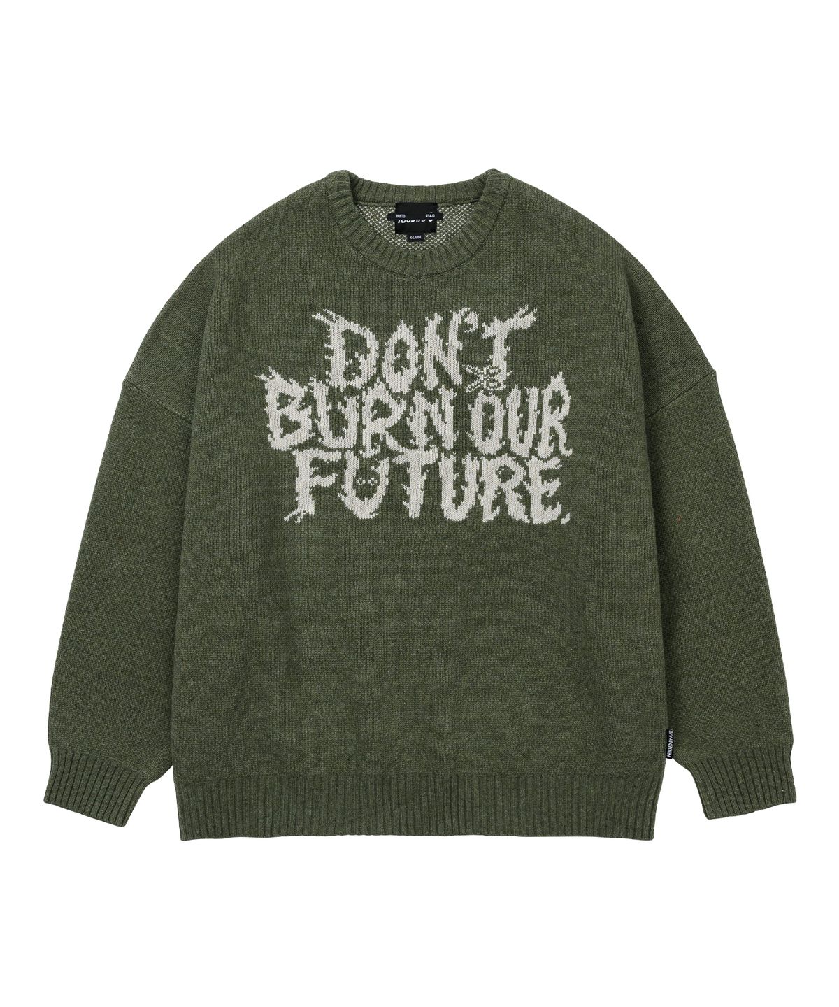 아조바이아조(AJOBYAJO) [PBA] DBOF Wool Knit Sweater [KHAKI]