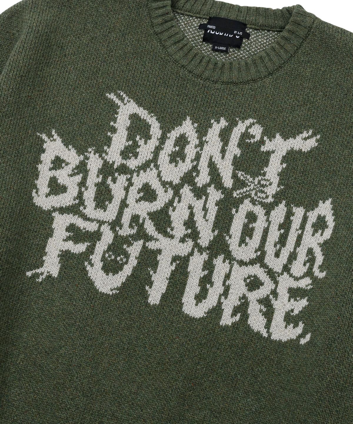 아조바이아조(AJOBYAJO) [PBA] DBOF Wool Knit Sweater [KHAKI]