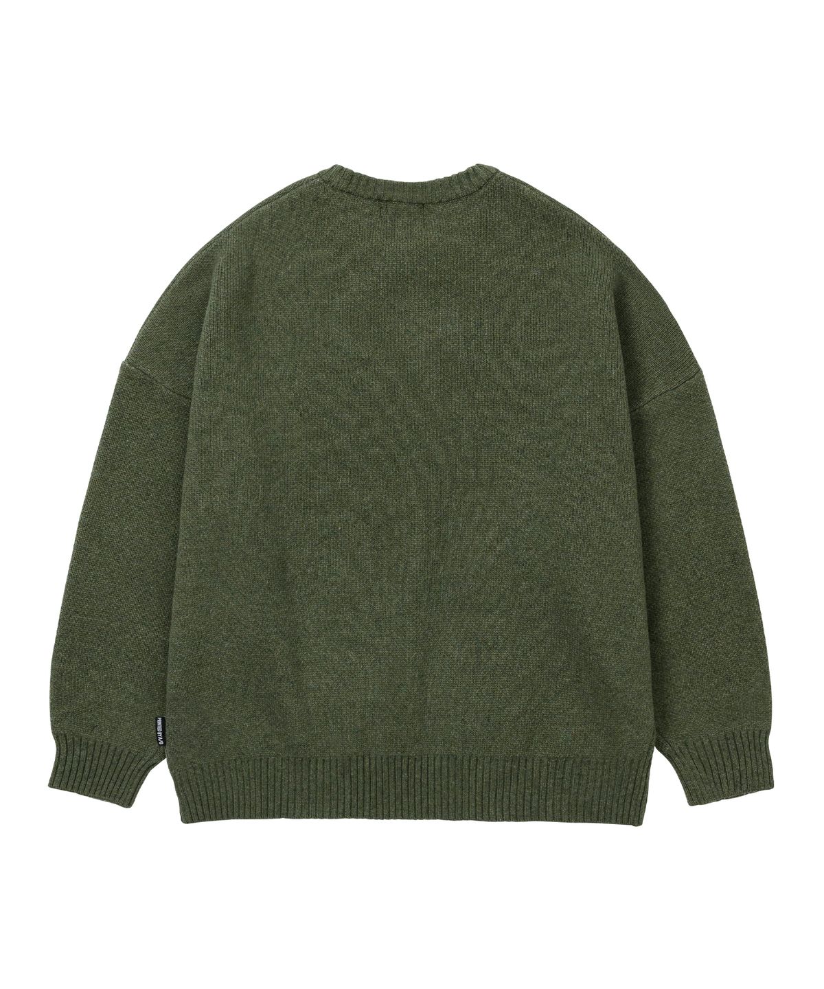 아조바이아조(AJOBYAJO) [PBA] DBOF Wool Knit Sweater [KHAKI]
