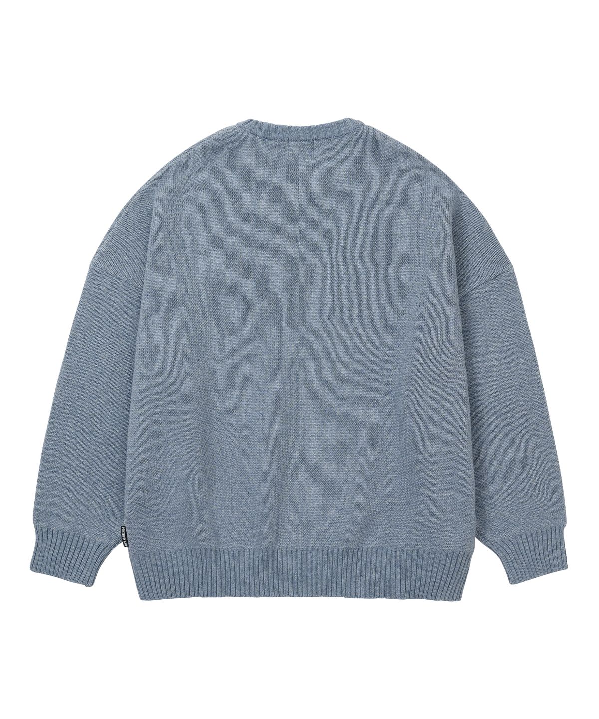 아조바이아조(AJOBYAJO) [PBA] DBOF Wool Knit Sweater [SKY BLUE]