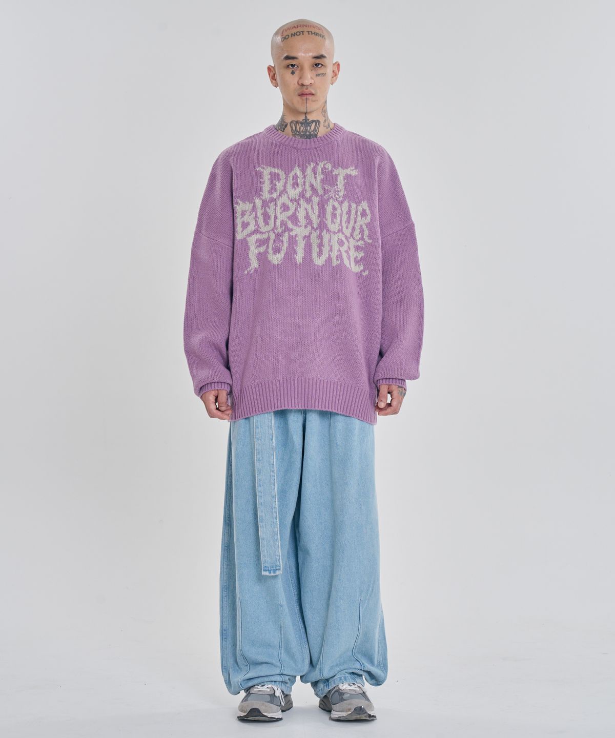아조바이아조(AJOBYAJO) [PBA] DBOF Wool Knit Sweater [PINK]