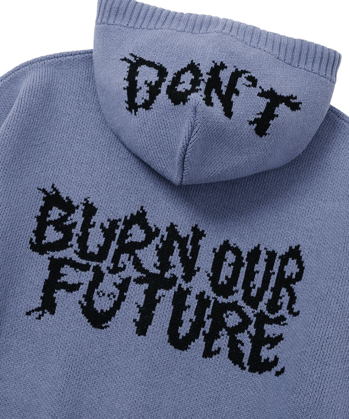 아조바이아조(AJOBYAJO) [PBA] DBOF Wool Knit Zip-Up Hoodie [LILAC]