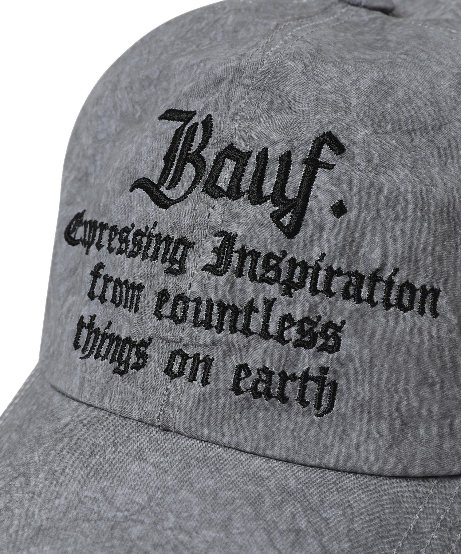 BAUF☆B VINTAGE WASHING BALL CAP MUSINSA | BAUF B Vintage Washing Ball Cap [Gray]