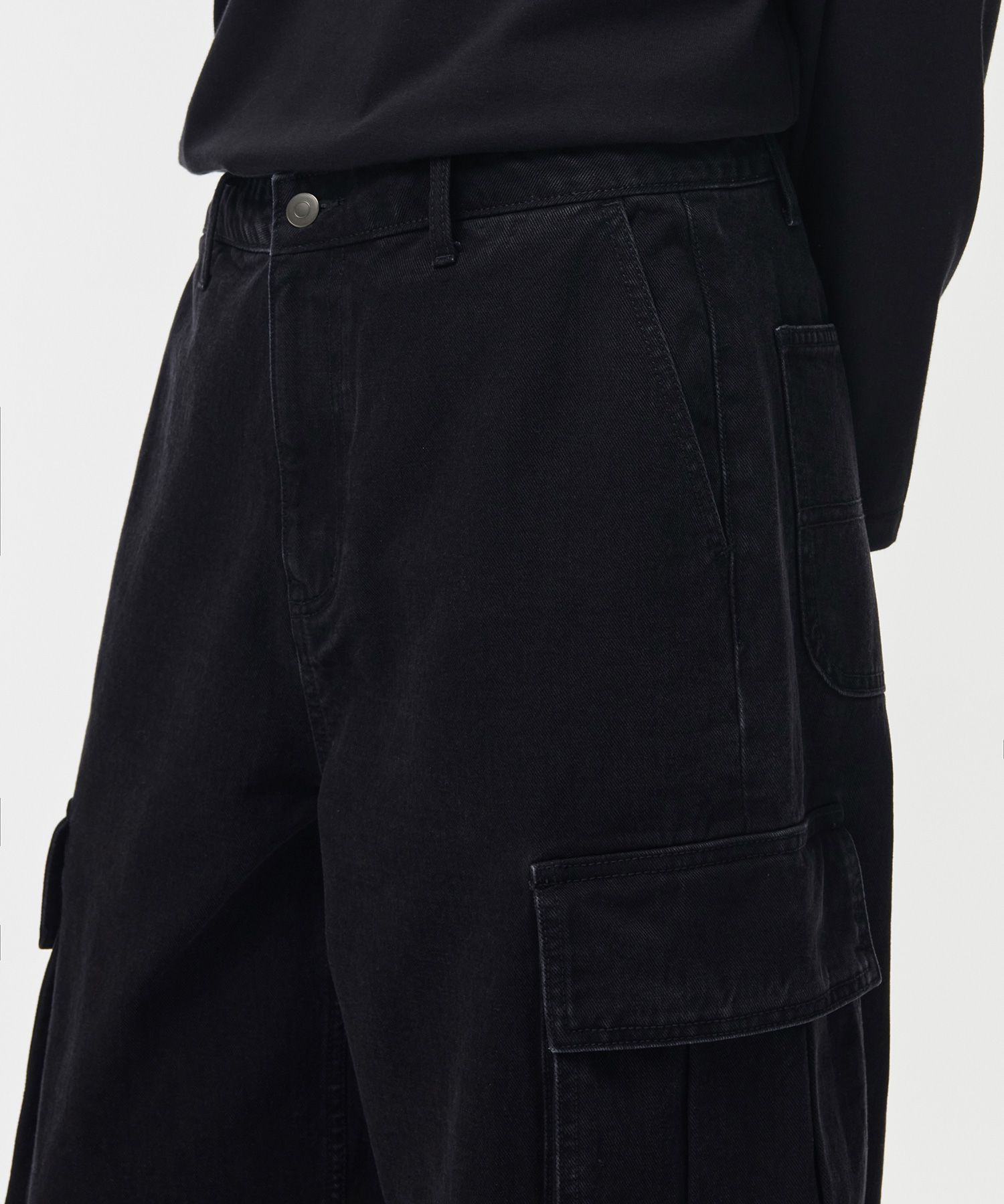 MUSINSA公式 | MUSINSA STANDARD Wide cargo denim pants