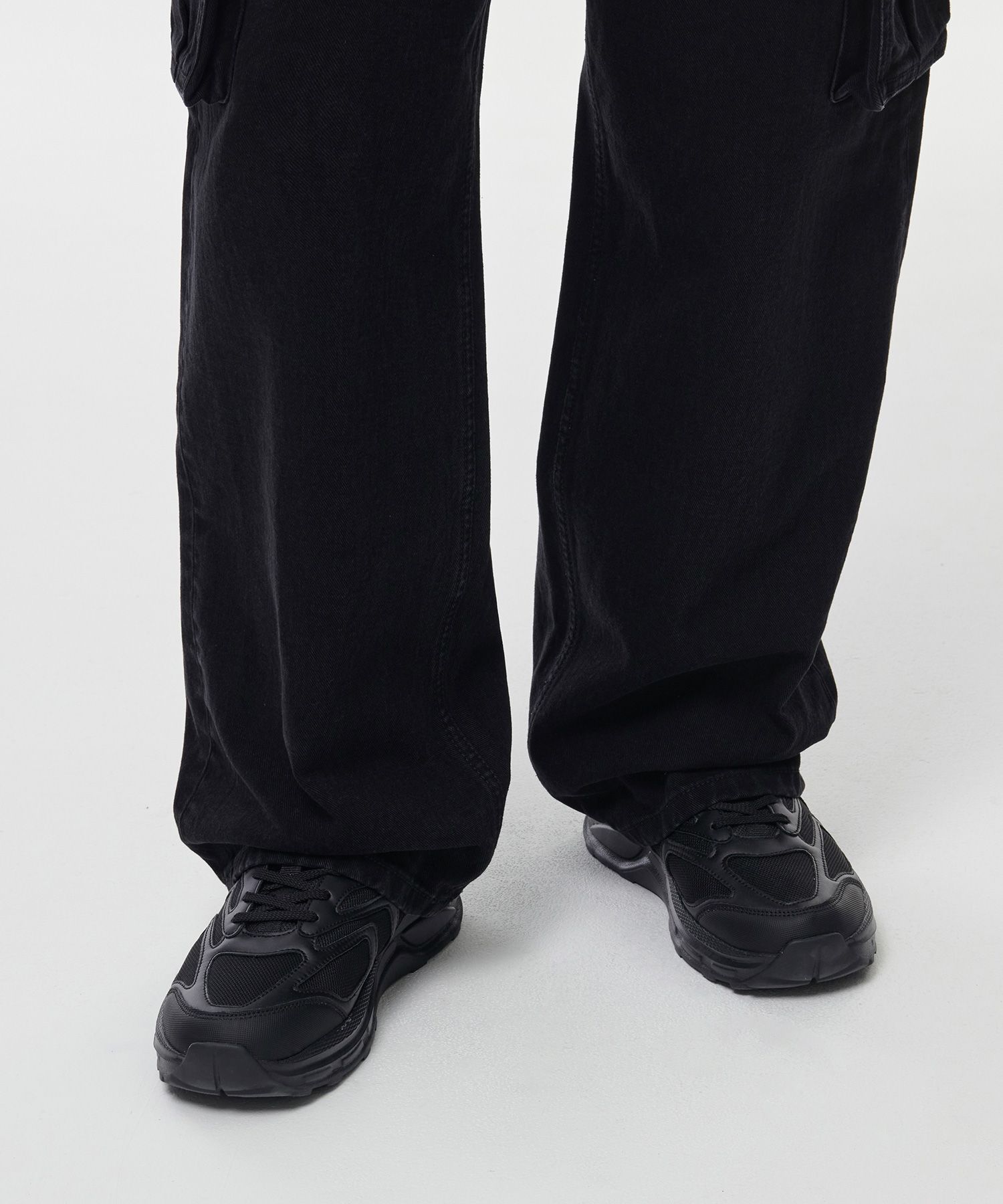 MUSINSA公式 | MUSINSA STANDARD Wide cargo denim pants