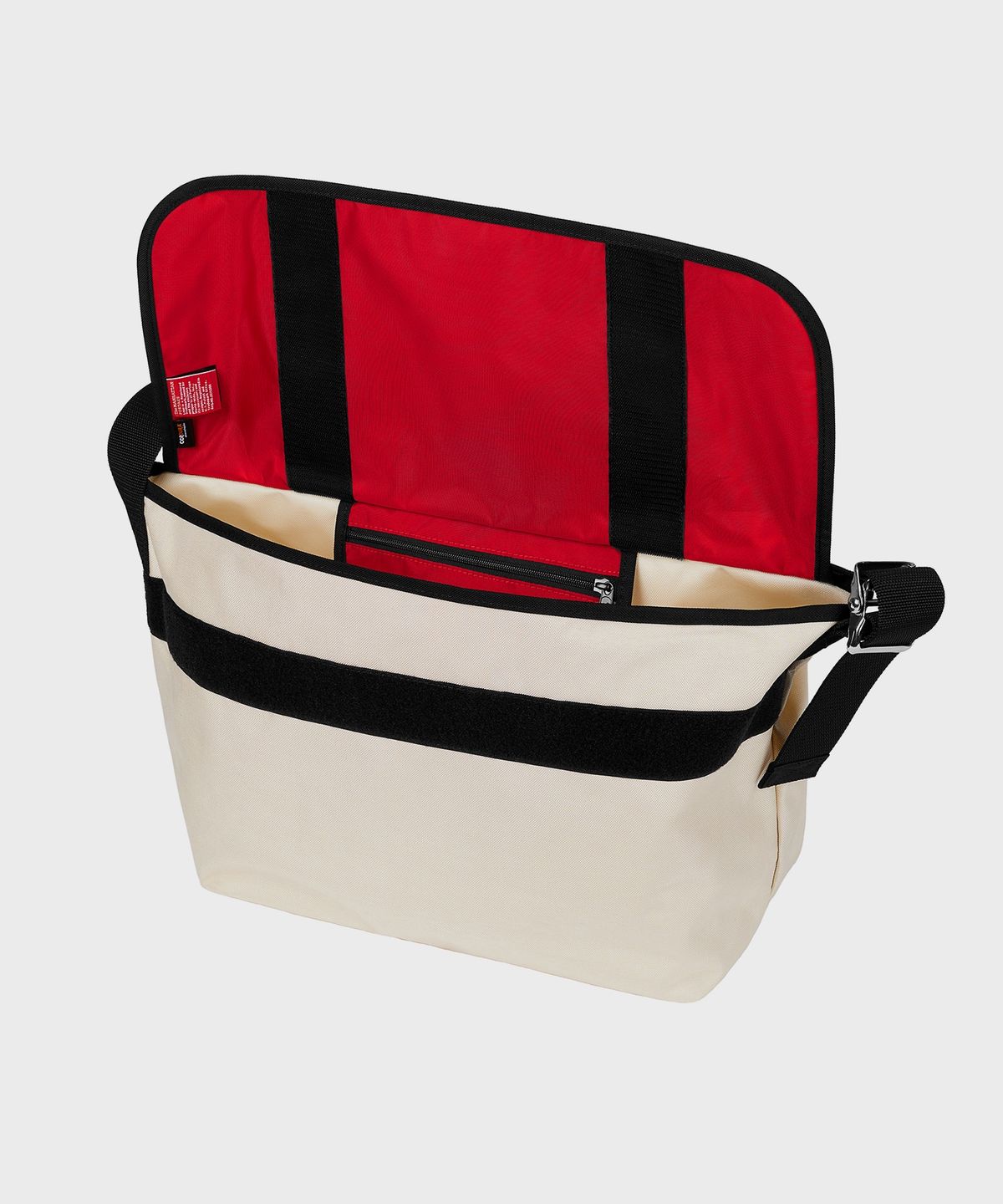 맨하탄 포티지(MANHATTAN PORTAGE) 1607V 빈티지 메신저백 L IVORY