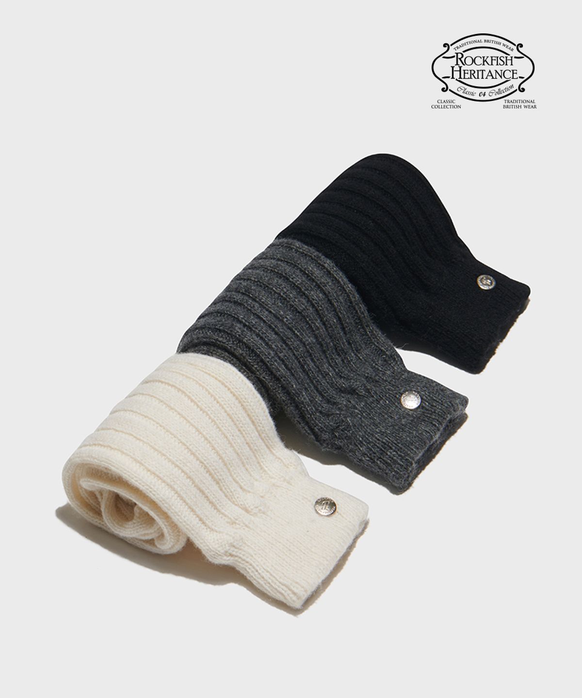 락피쉬웨더웨어(ROCKFISH WEATHERWEAR) WOOL LEG WARMER - 3color