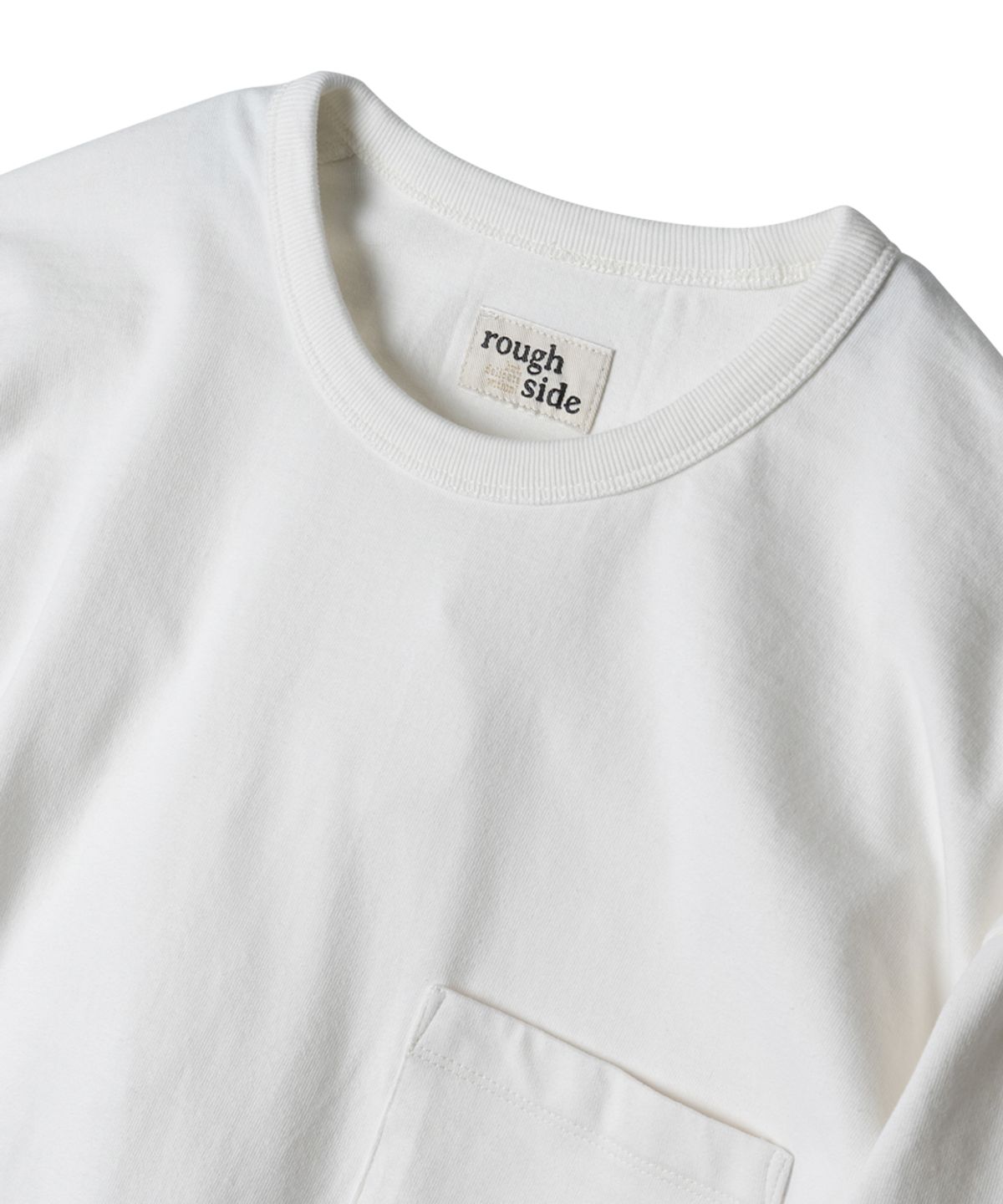 러프사이드(ROUGHSIDE) 25FW Primary Long Sleeve Off White
