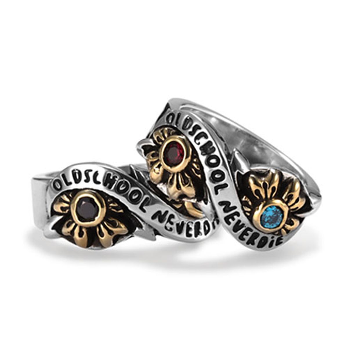 어나니머스아티즌(ANONYMOUS ARTISAN) Infinity Flower Ring - black