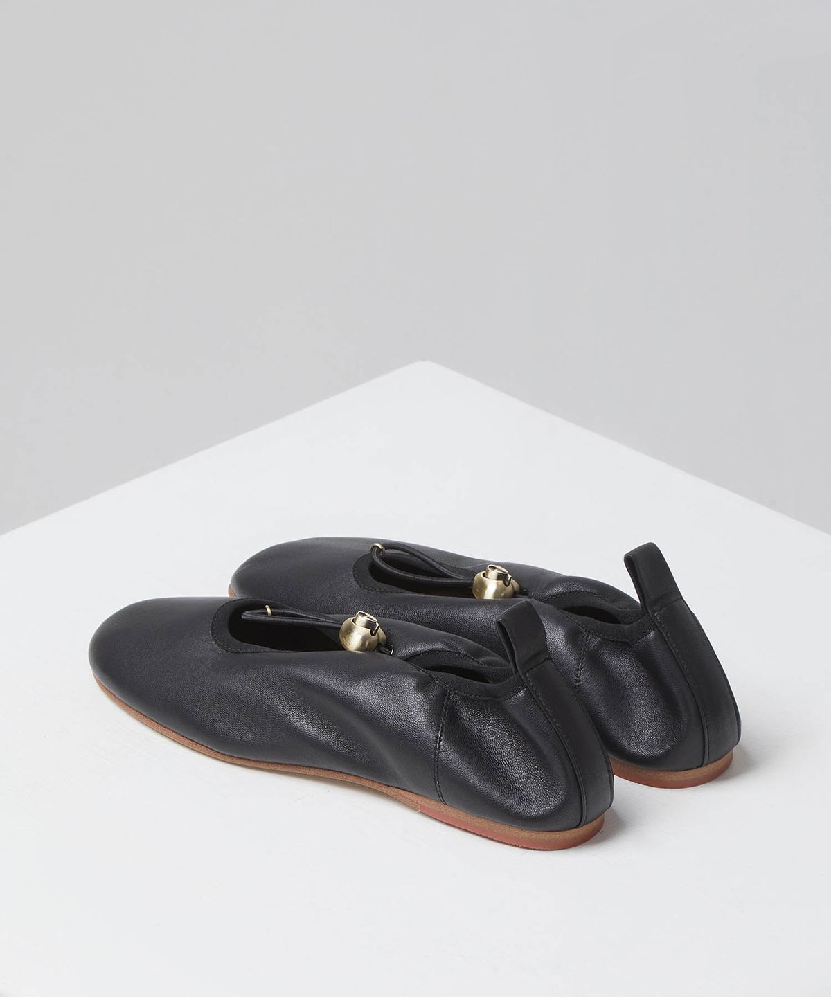아카이브앱크(ARCHIVEPKE) Luv string flat(Deep sleep)_OK1DX26002BLK