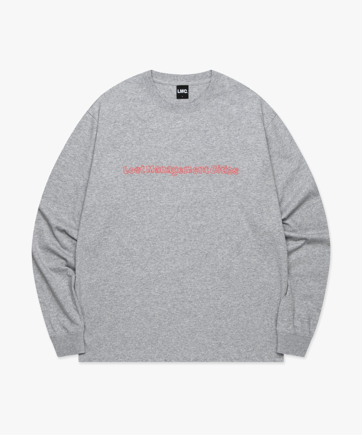 엘엠씨(LMC) FN DOODLE LONG SLV TEE heather gray