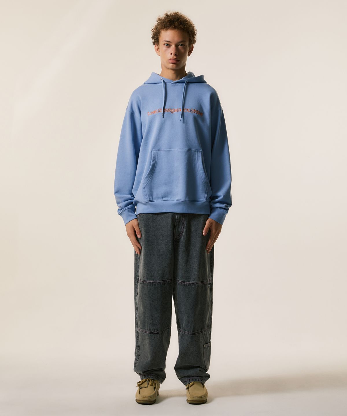 엘엠씨(LMC) FN DOODLE HOODIE ash blue