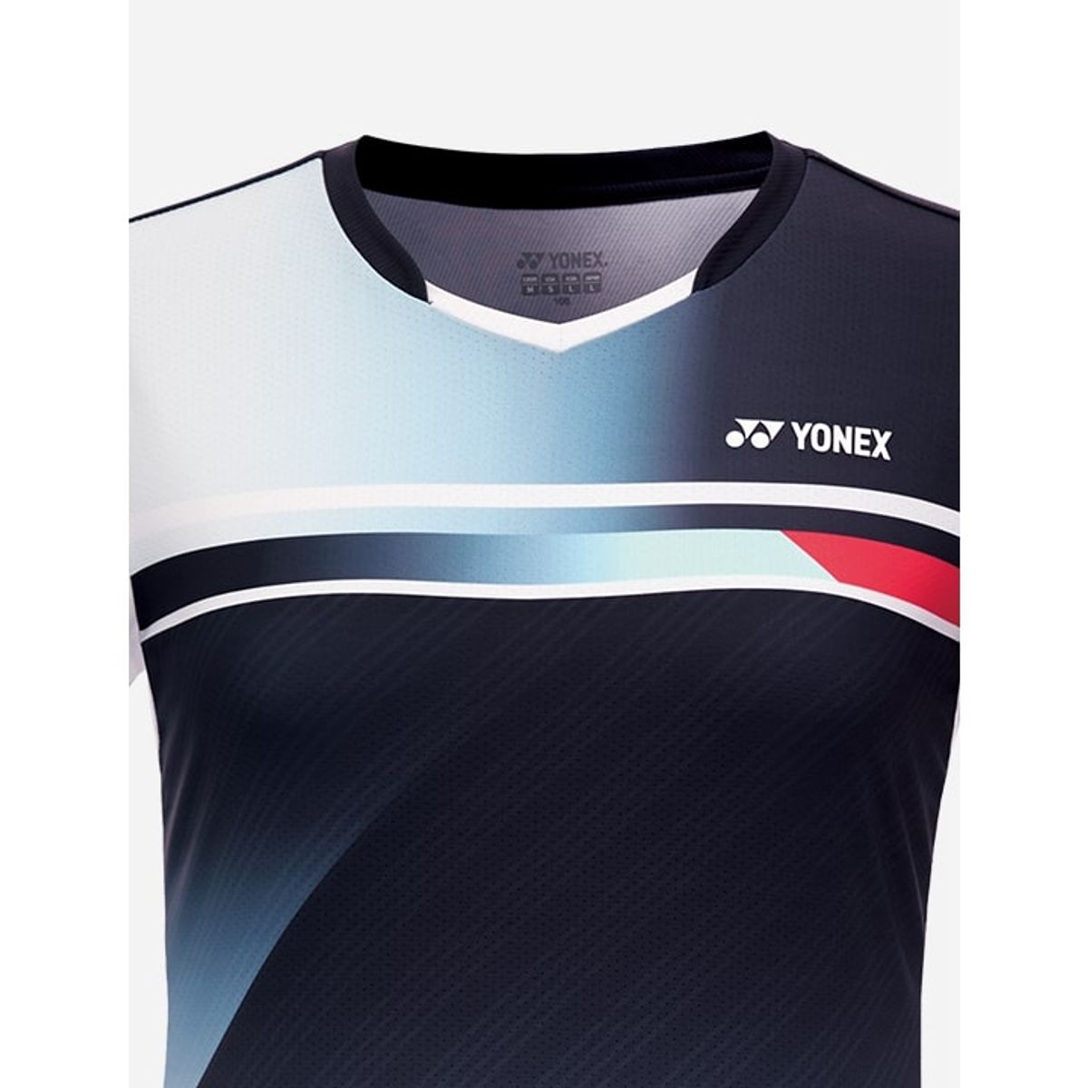요넥스(YONEX) 233TS004F 다크 네이비 여성용 컬러 포인트 게임웨어