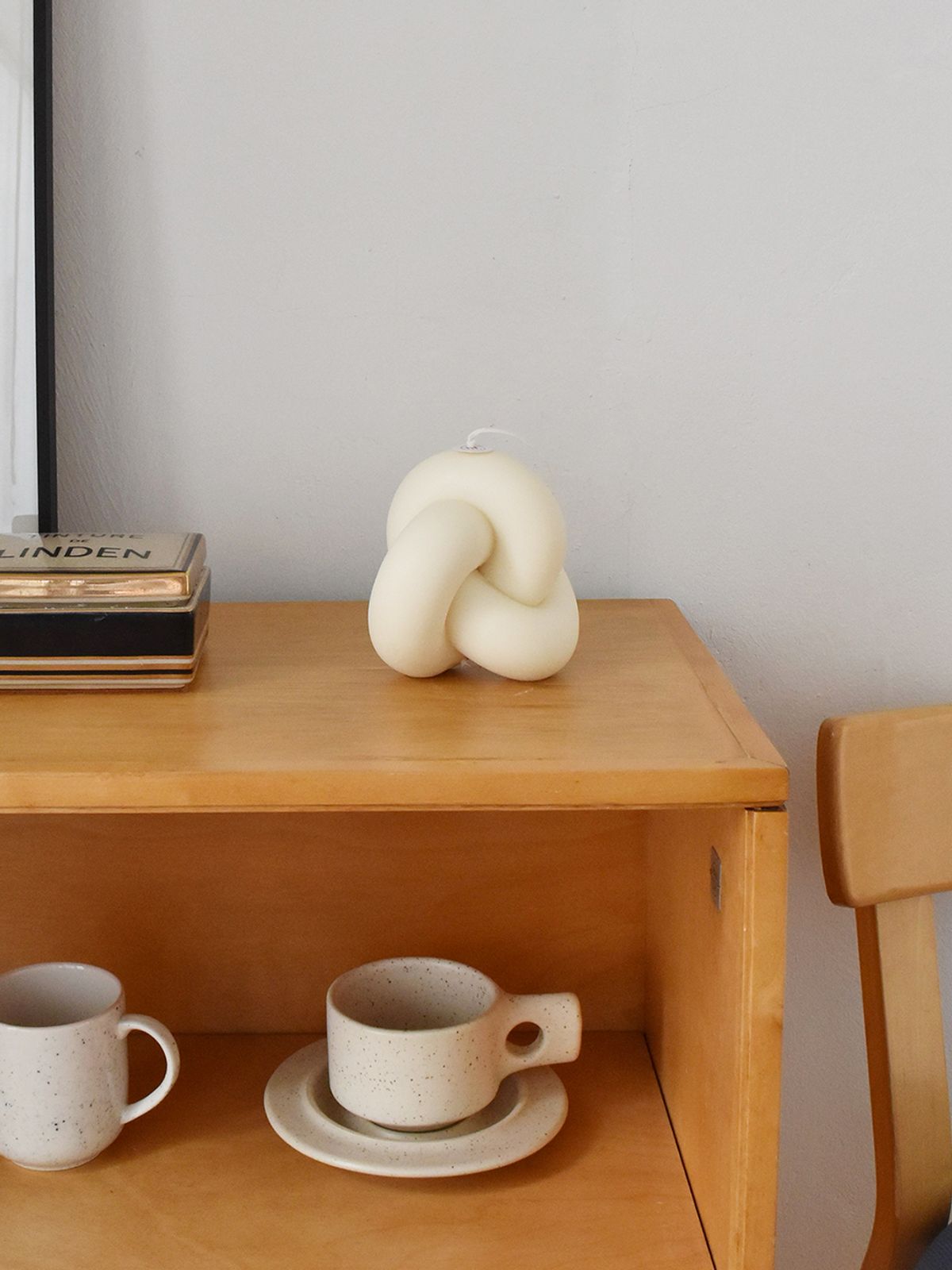 허니플라밍고(HONEY FLAMINGO) Tube Knot Candle No.1 (3컬러)