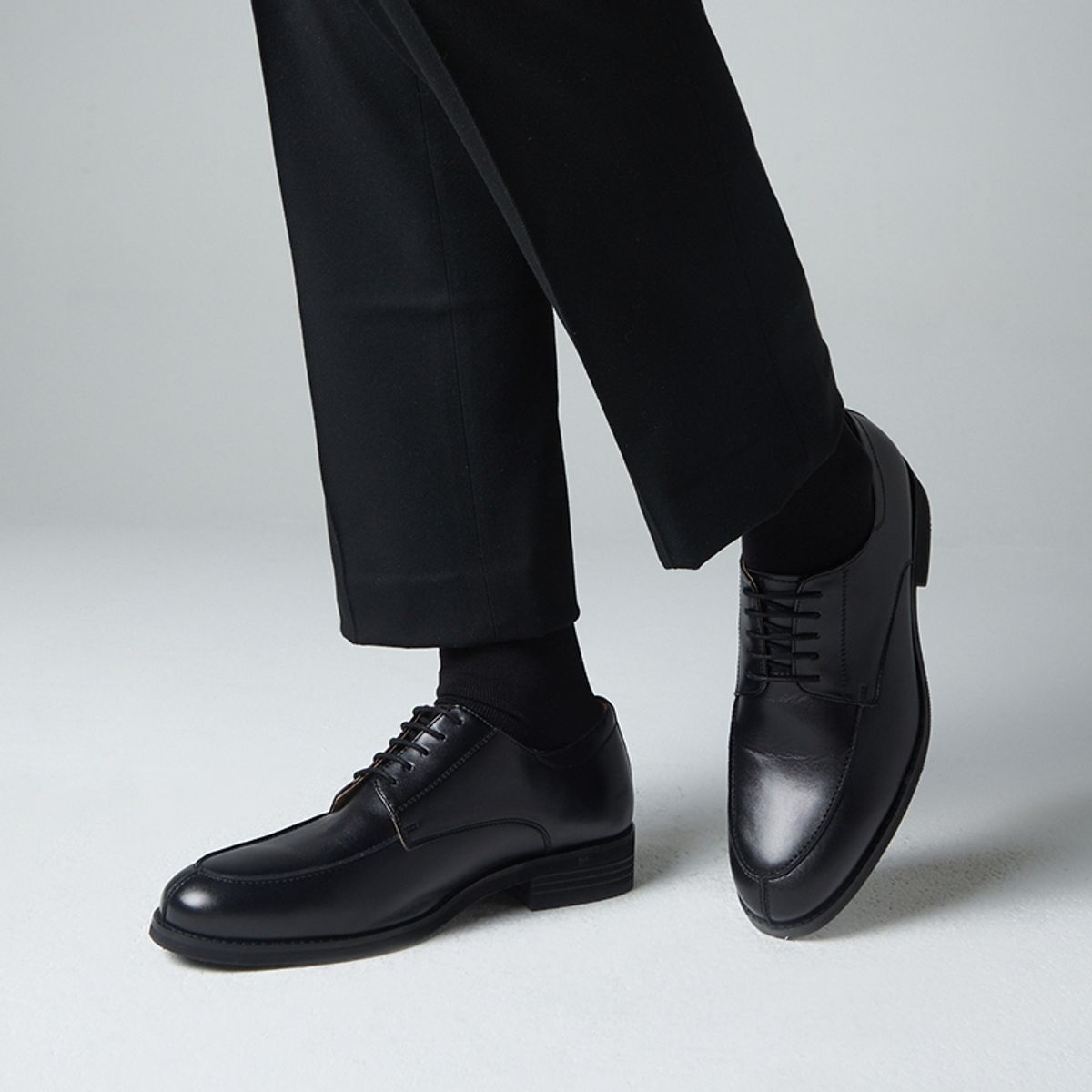 엘칸토(ELCANTO) 마쯔 남성 Y팁 더비 슈즈 3.5cm LCMD87M326