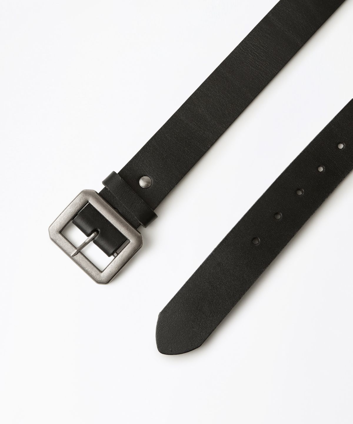아웃스탠딩(OUTSTANDING) OSTD COWHIDE BELT_BLACK