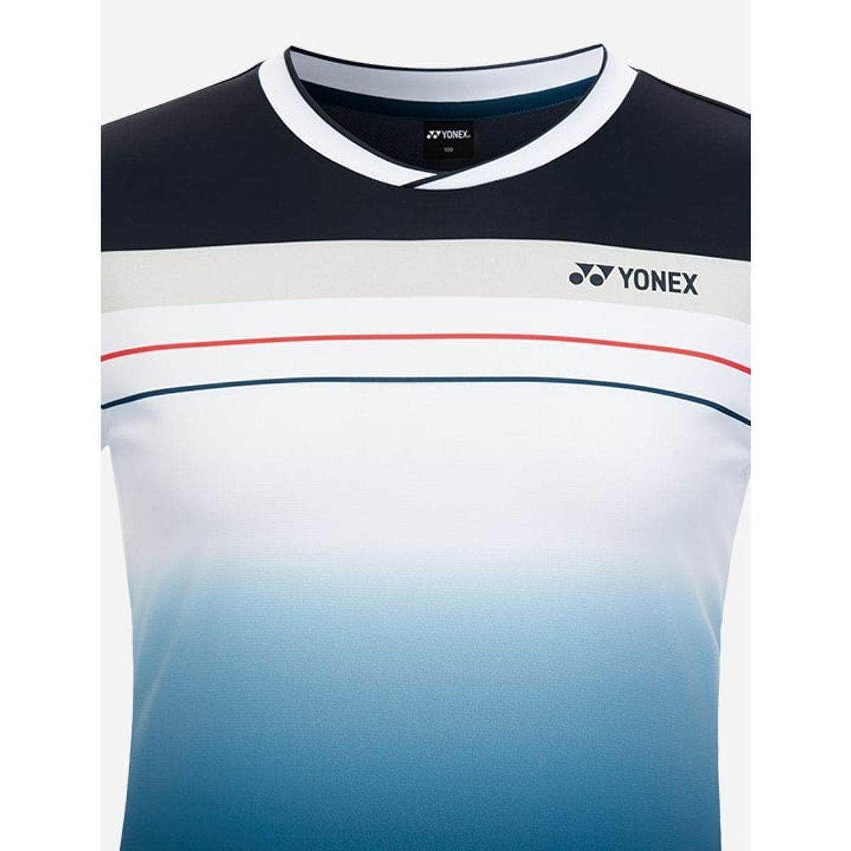 요넥스(YONEX) 233TS020F 다크 마린 여성용 스트라이프 포인트 게임웨어