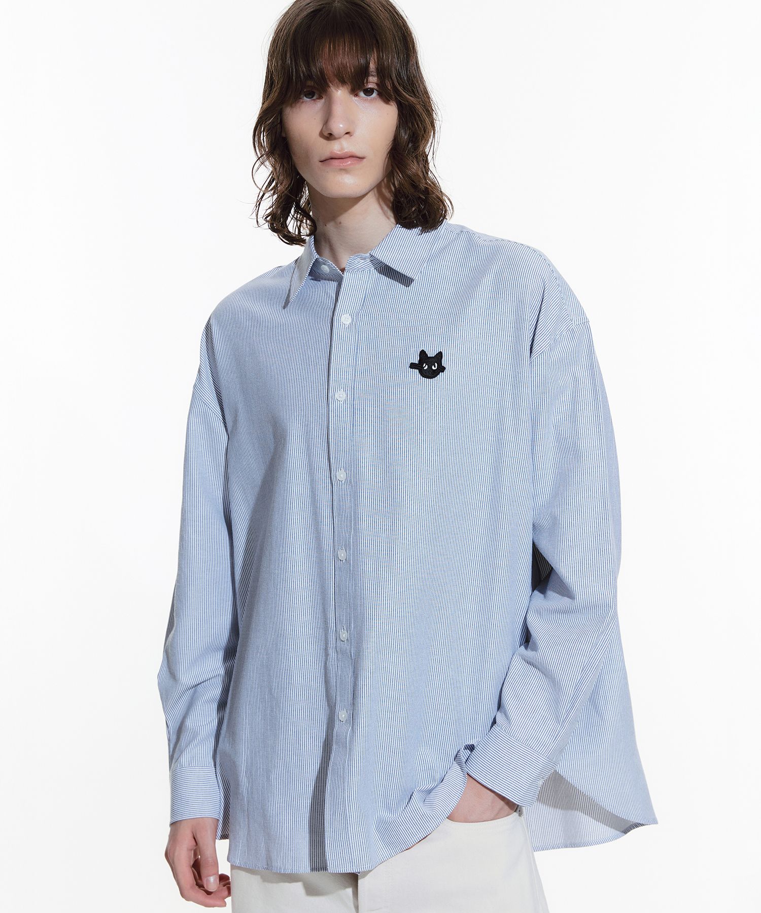 シャツ Fallett NERO OXFORD SHIRT NT539 Fallett NERO OXFORD SHIRT NT539 (Fallett/シャツ) 92929446