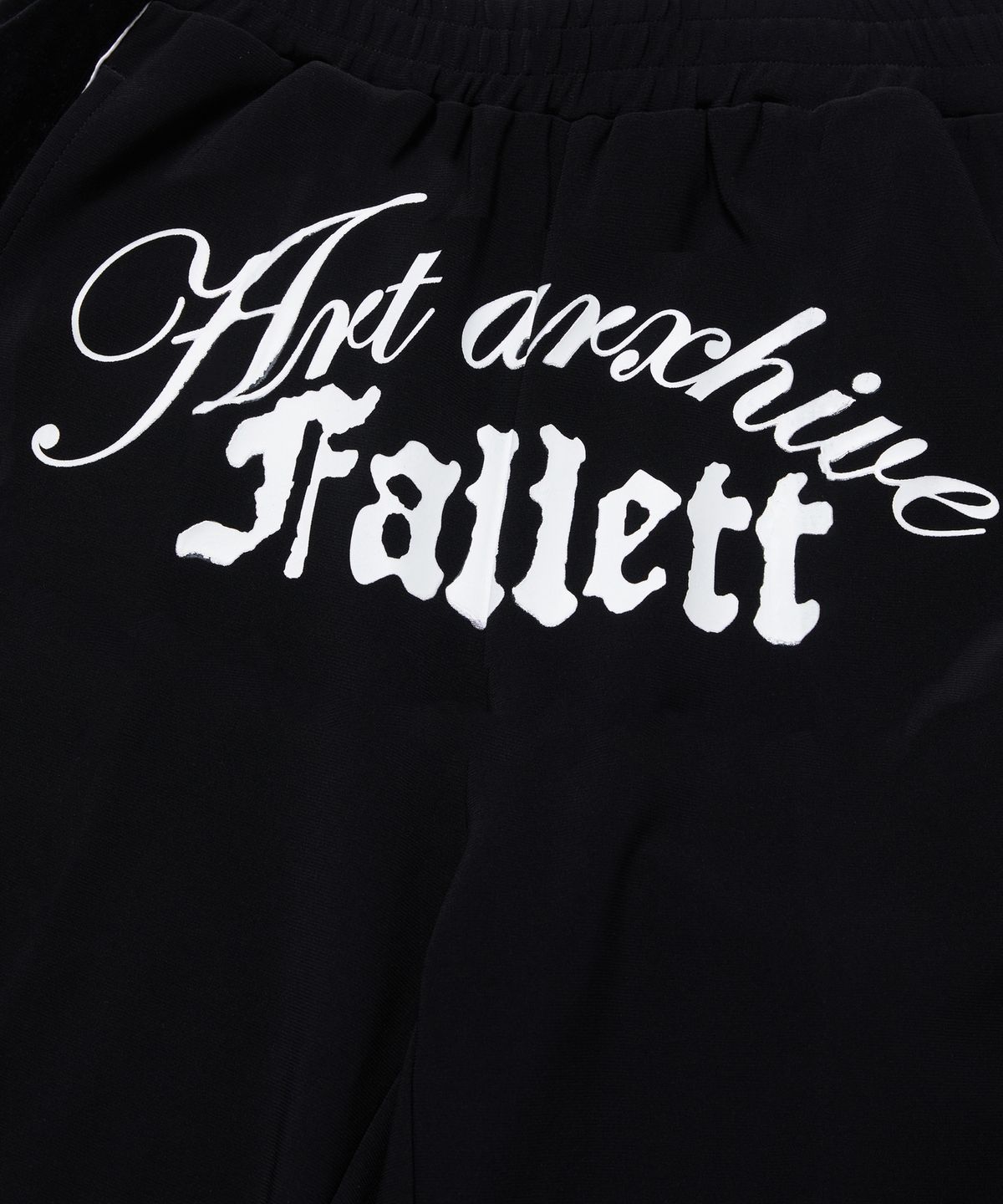 팔렛(FALLETT) 아트 아카이브 트랙 팬츠 블랙