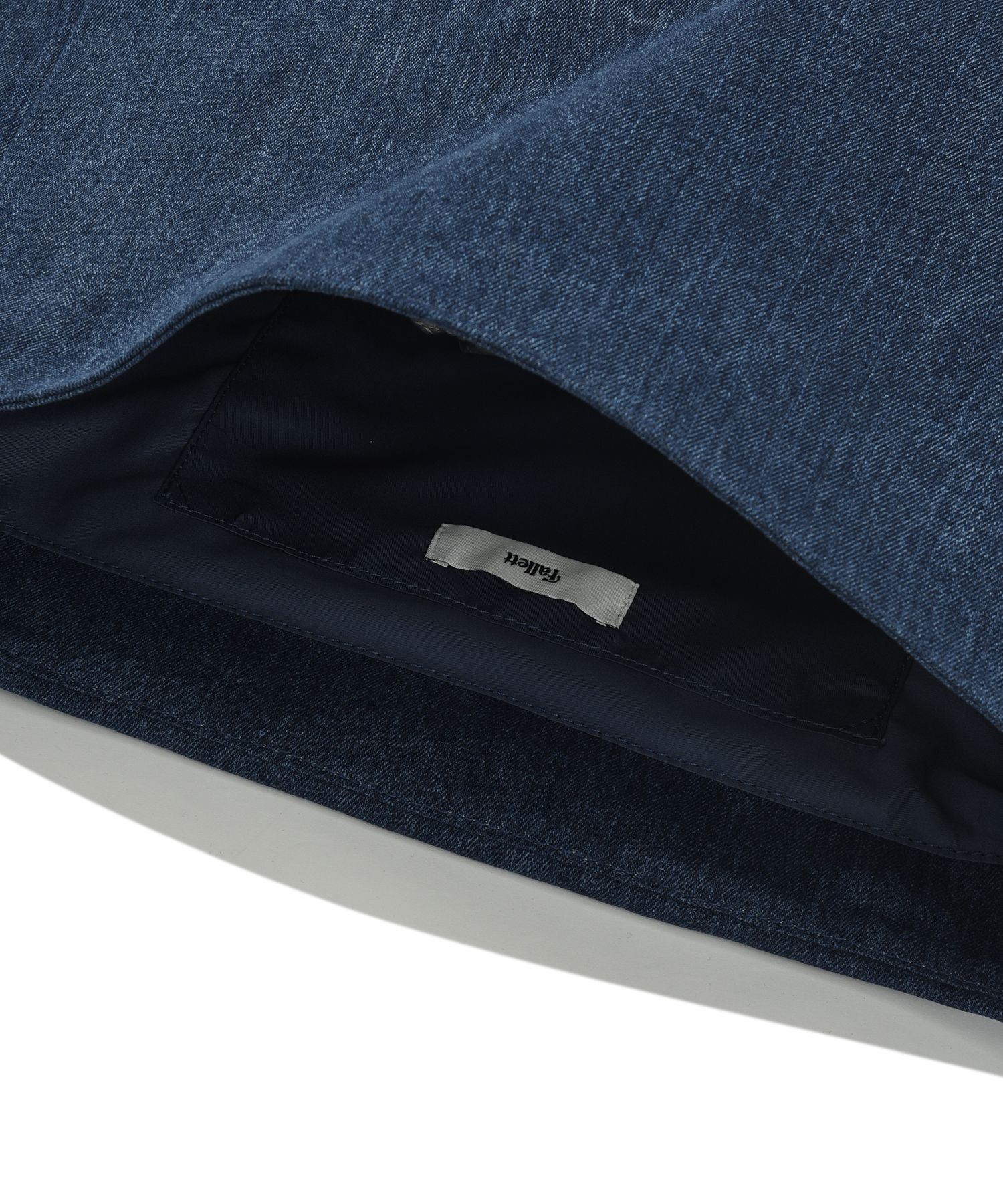 MUSINSA公式 | FALLETT Grunge Cross Big Bag Indigo