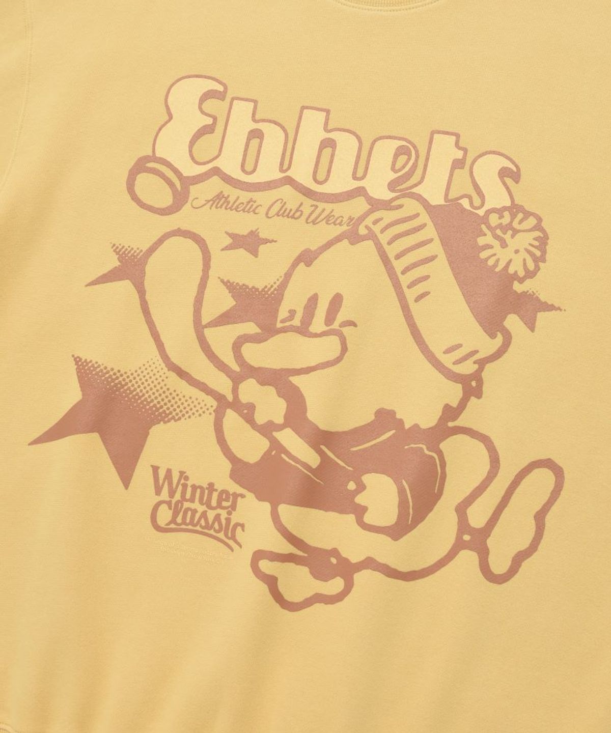 이벳필드(EBBETSFIELD) EHL 하키덕 맨투맨 옐로우