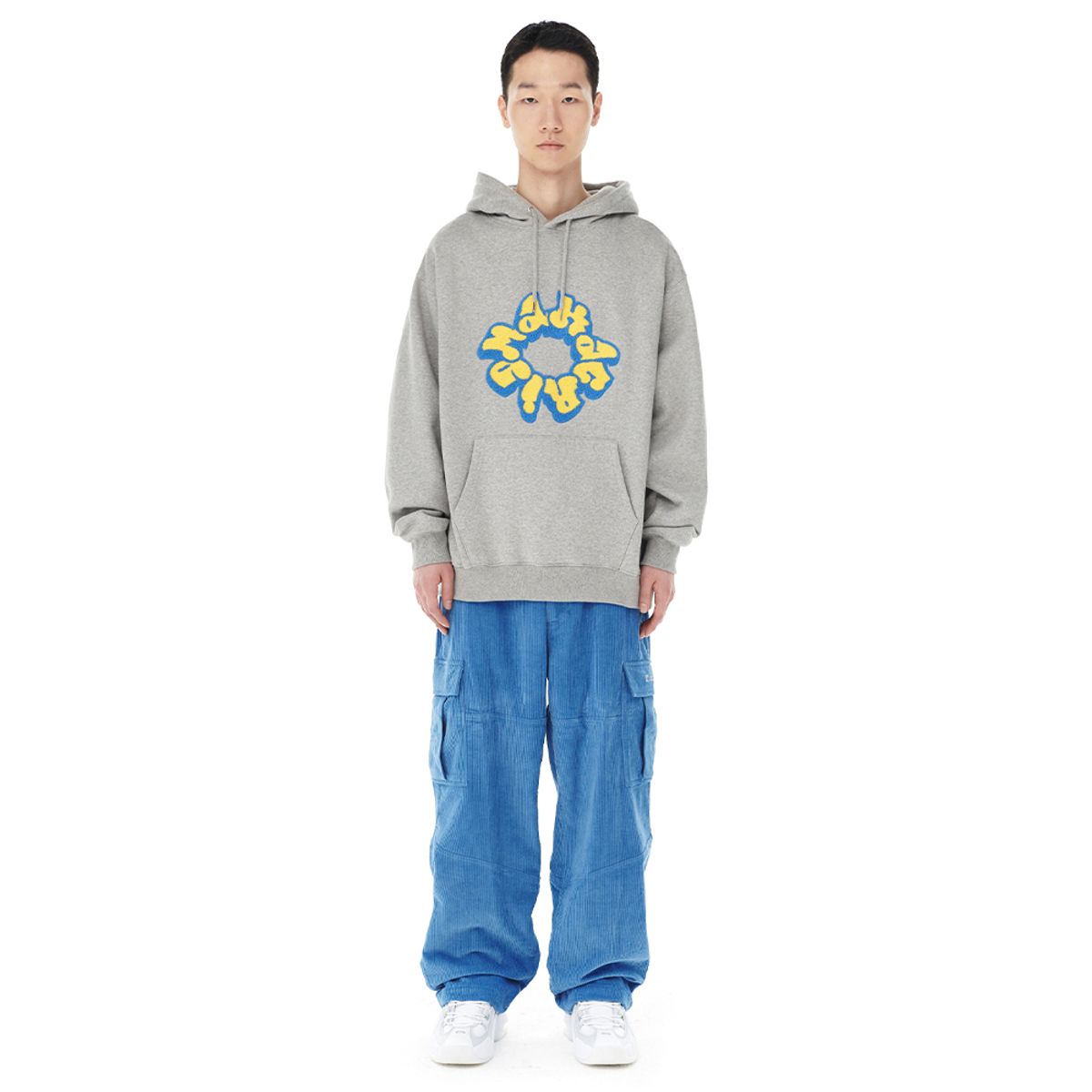 마하그리드(MAHAGRID) CORDUROY CARGO PANT BLUE(MG2DFMPA20A)