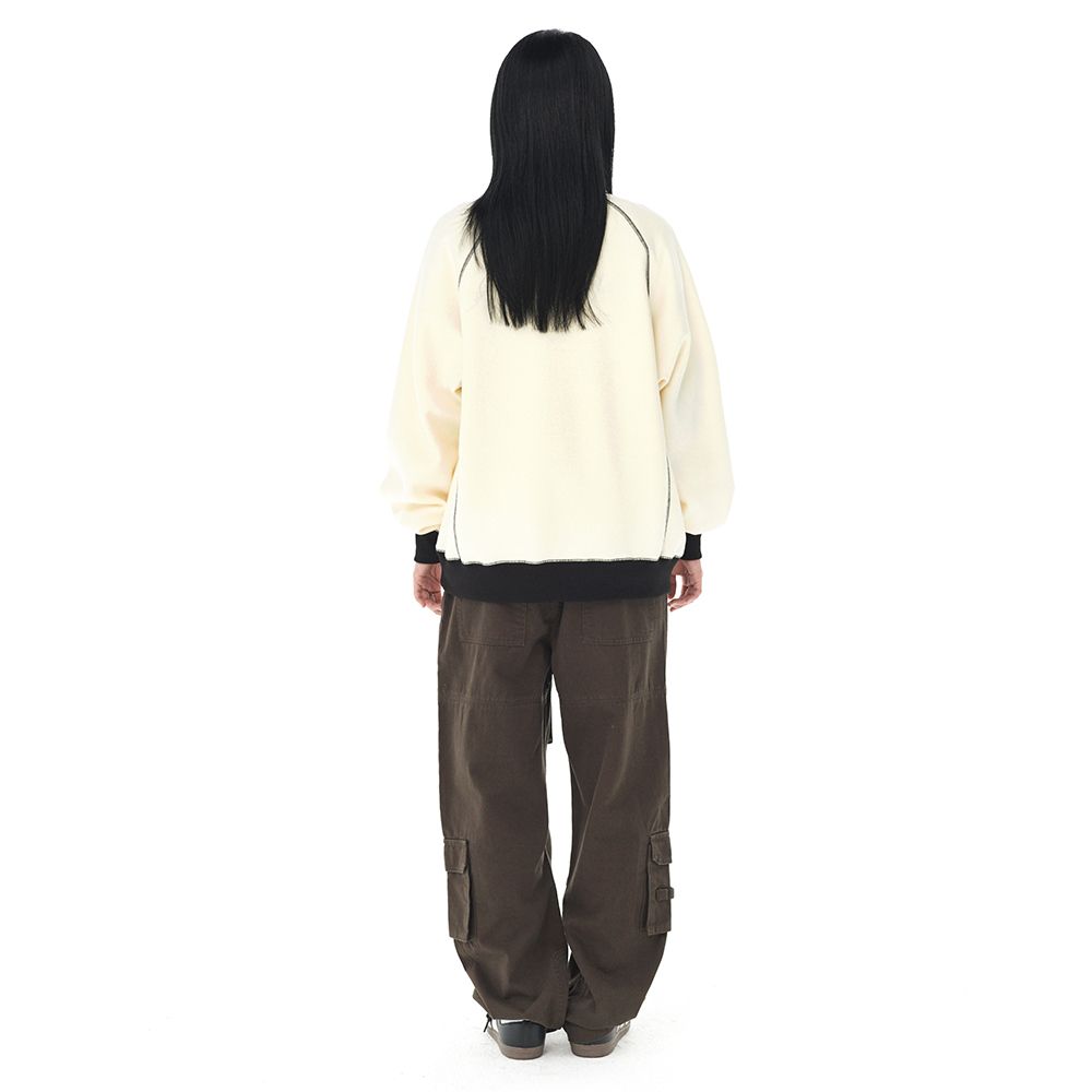 RALLY COLLARED SWEATSHIRT - mahagrid | 60% - Asian Fashion