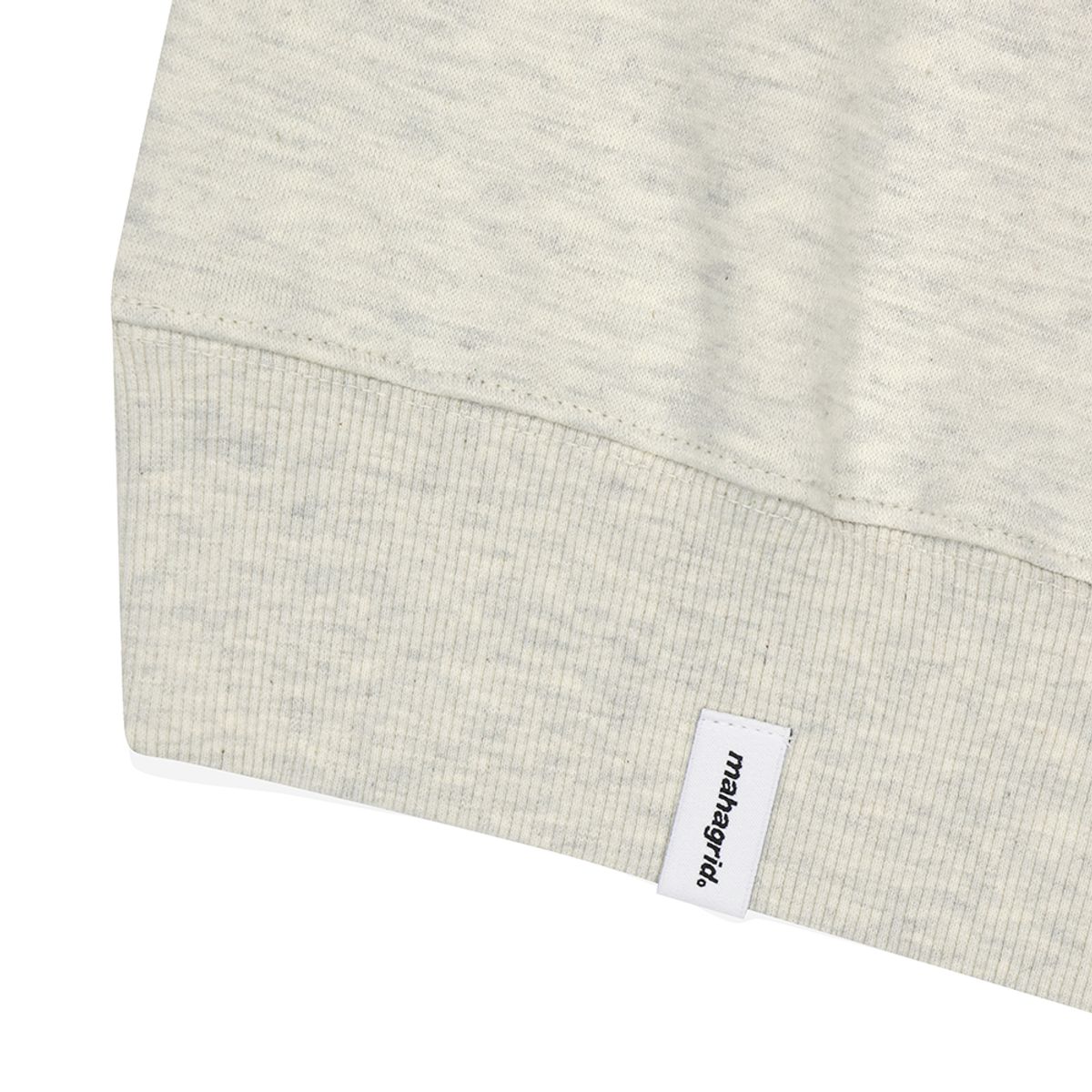 마하그리드(MAHAGRID) RHAPAEL SWEATSHIRT OATMEAL(MG2DFMM456A)