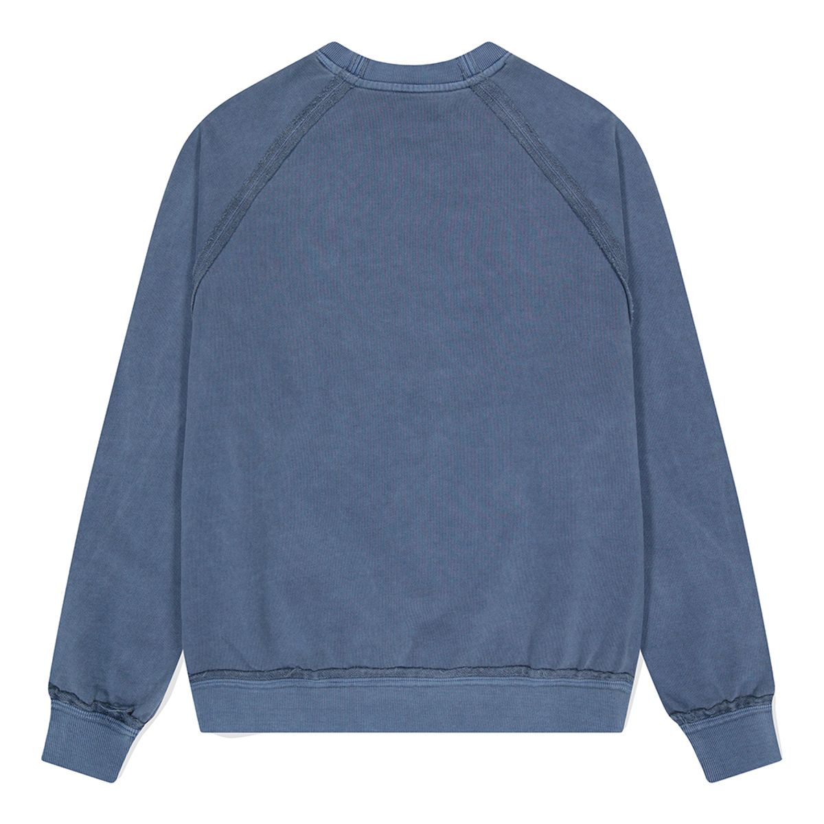마하그리드(MAHAGRID) RAW CUT M LOGO PIGMENT SWEATSHIRT NAVY(MG2DFMM458A)