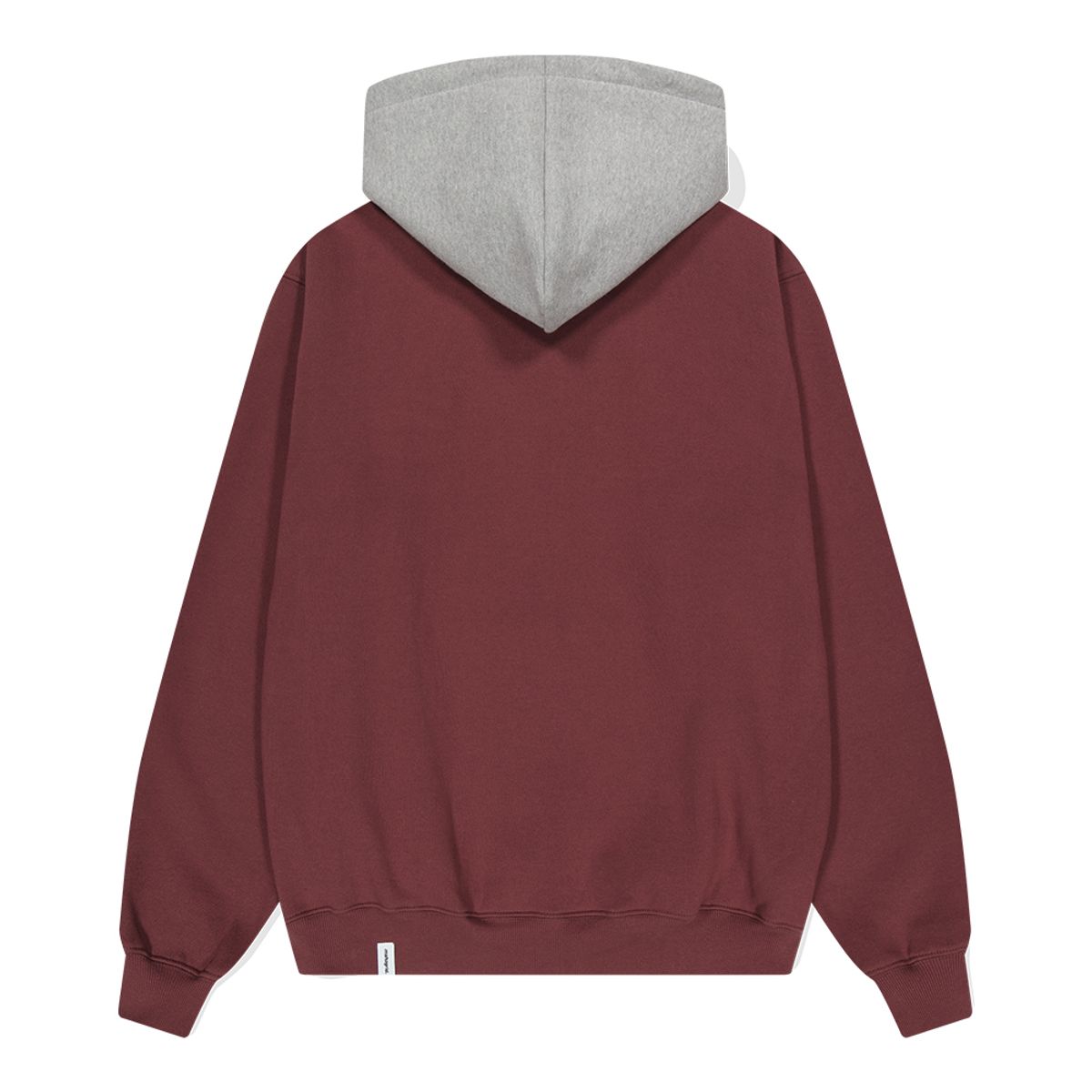 마하그리드(MAHAGRID) CLICK PIXEL HOODIE MAROON(MG2DFMM409A)