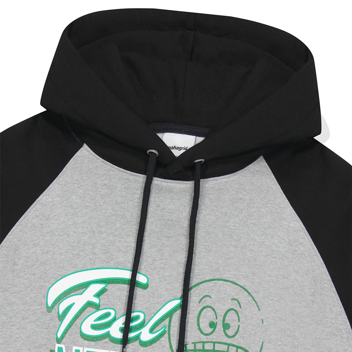 마하그리드(MAHAGRID) NERVOUS HOODIE GREY(MG2DFMM408A)
