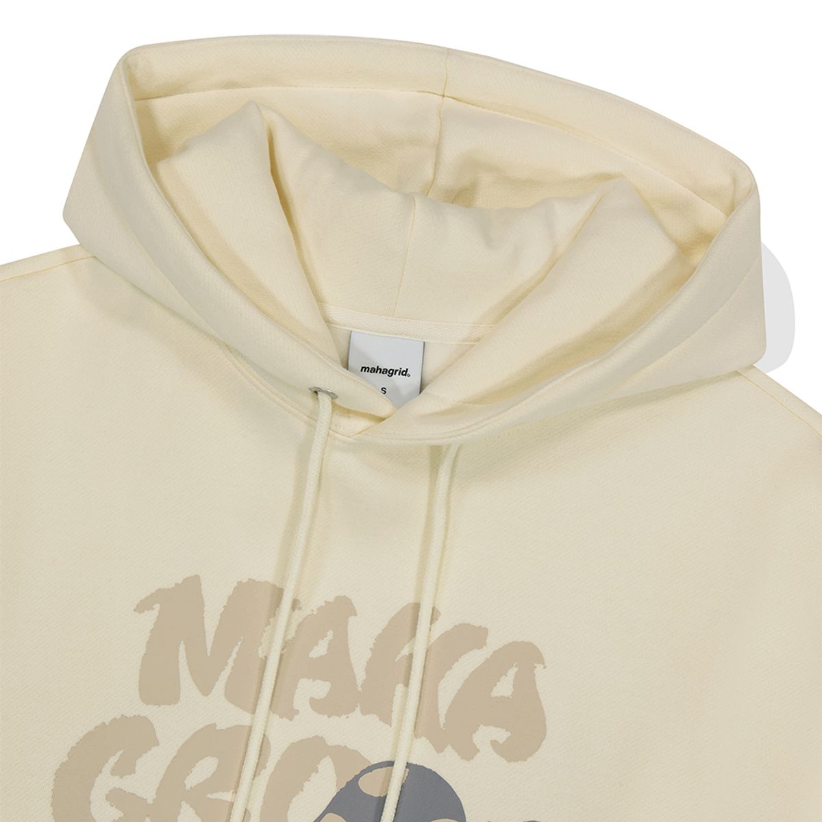마하그리드(MAHAGRID) MUSHROOM BOY HOODIE CREAM(MG2DFMM417A)