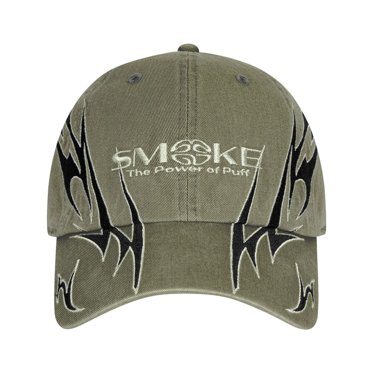 마하그리드(MAHAGRID) SMOKE BALL CAP KHAKI(MG2DFMAB25A)