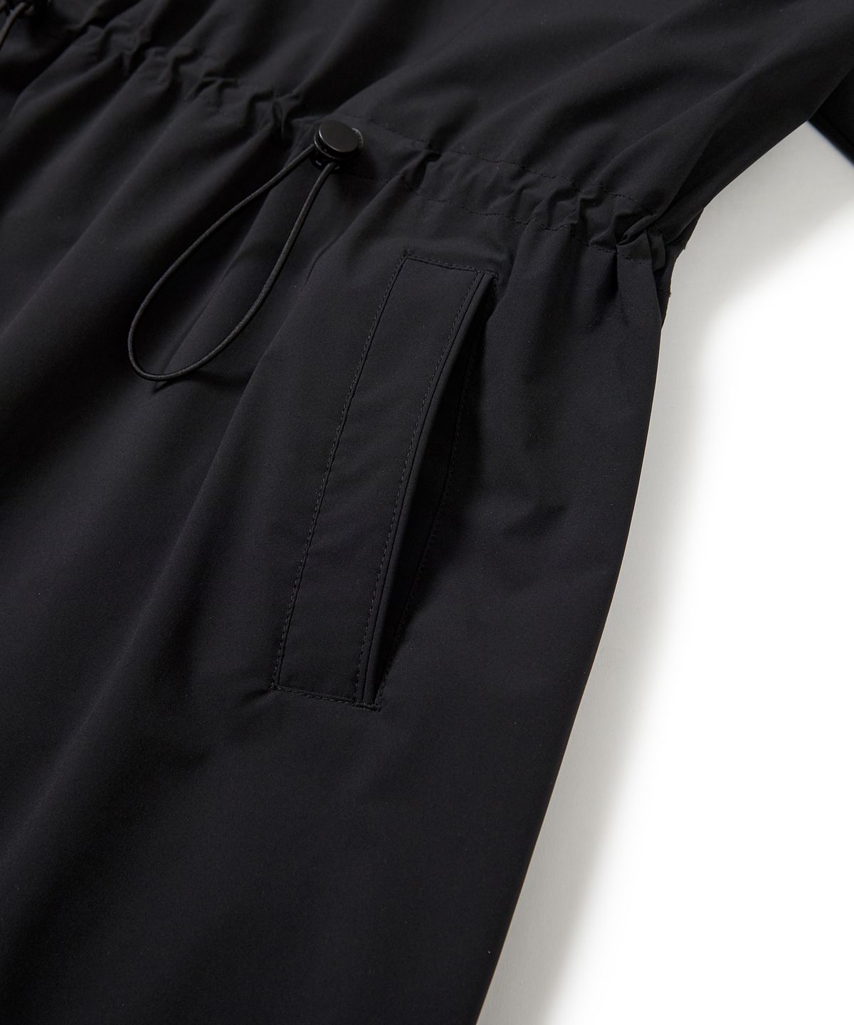 스노우피크 어패럴(SNOWPEAK APPAREL) 프로 우먼스 중기장 후드 아노락 Black (S23FWTAN31)