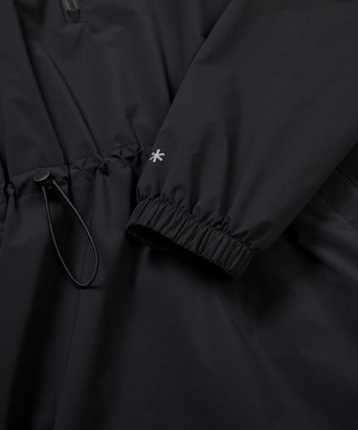 스노우피크 어패럴(SNOWPEAK APPAREL) 프로 우먼스 중기장 후드 아노락 Black (S23FWTAN31)
