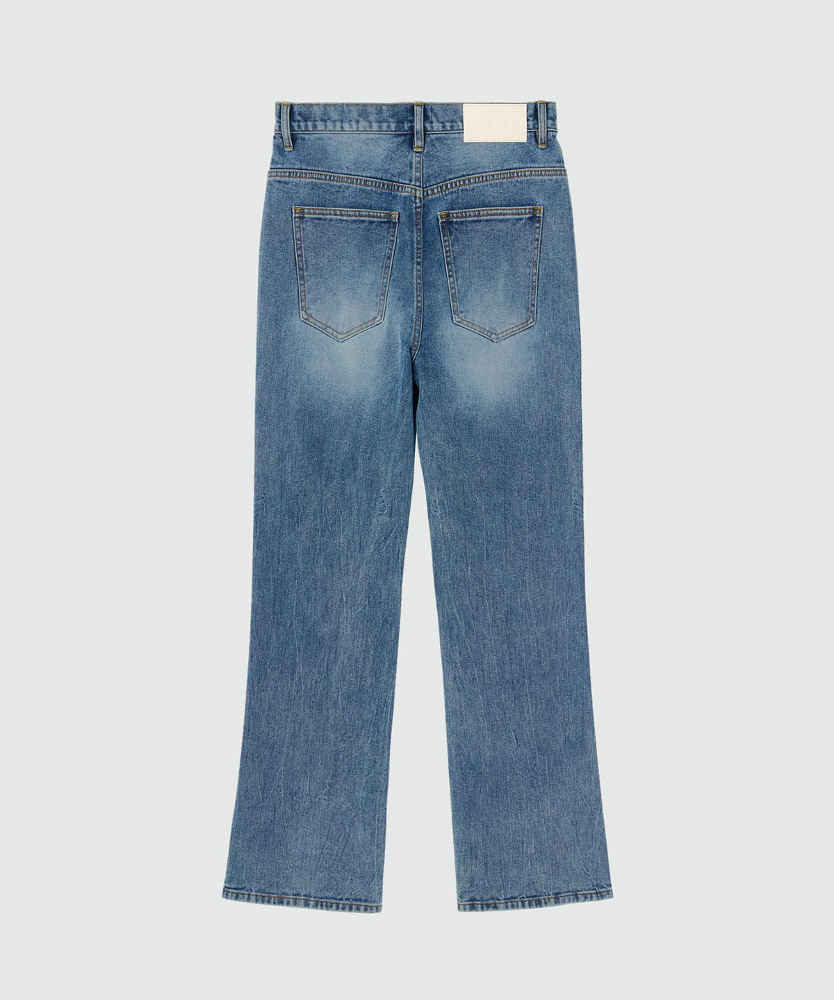 데케트(DECET) Loose Flared Wide Jeans DCPT029Blue