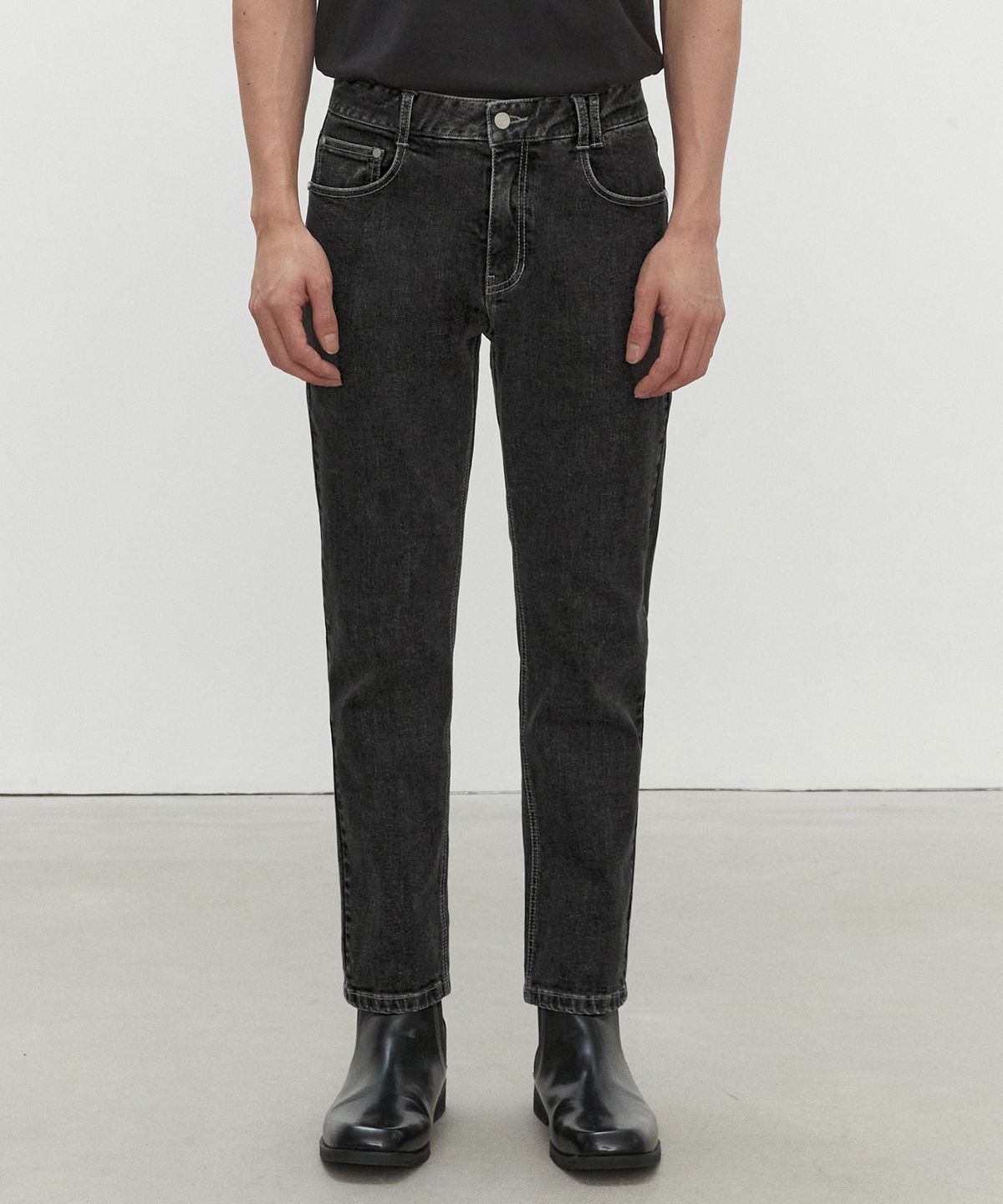 데케트(DECET) Dawn Slim Jeans DCPT032_Black