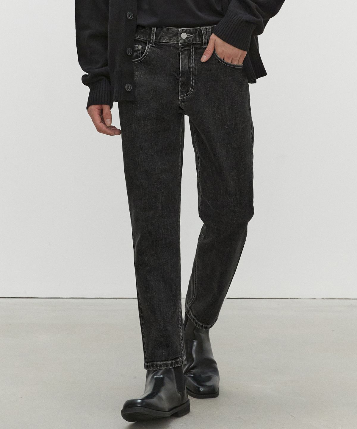 데케트(DECET) Dawn Slim Jeans DCPT032_Black