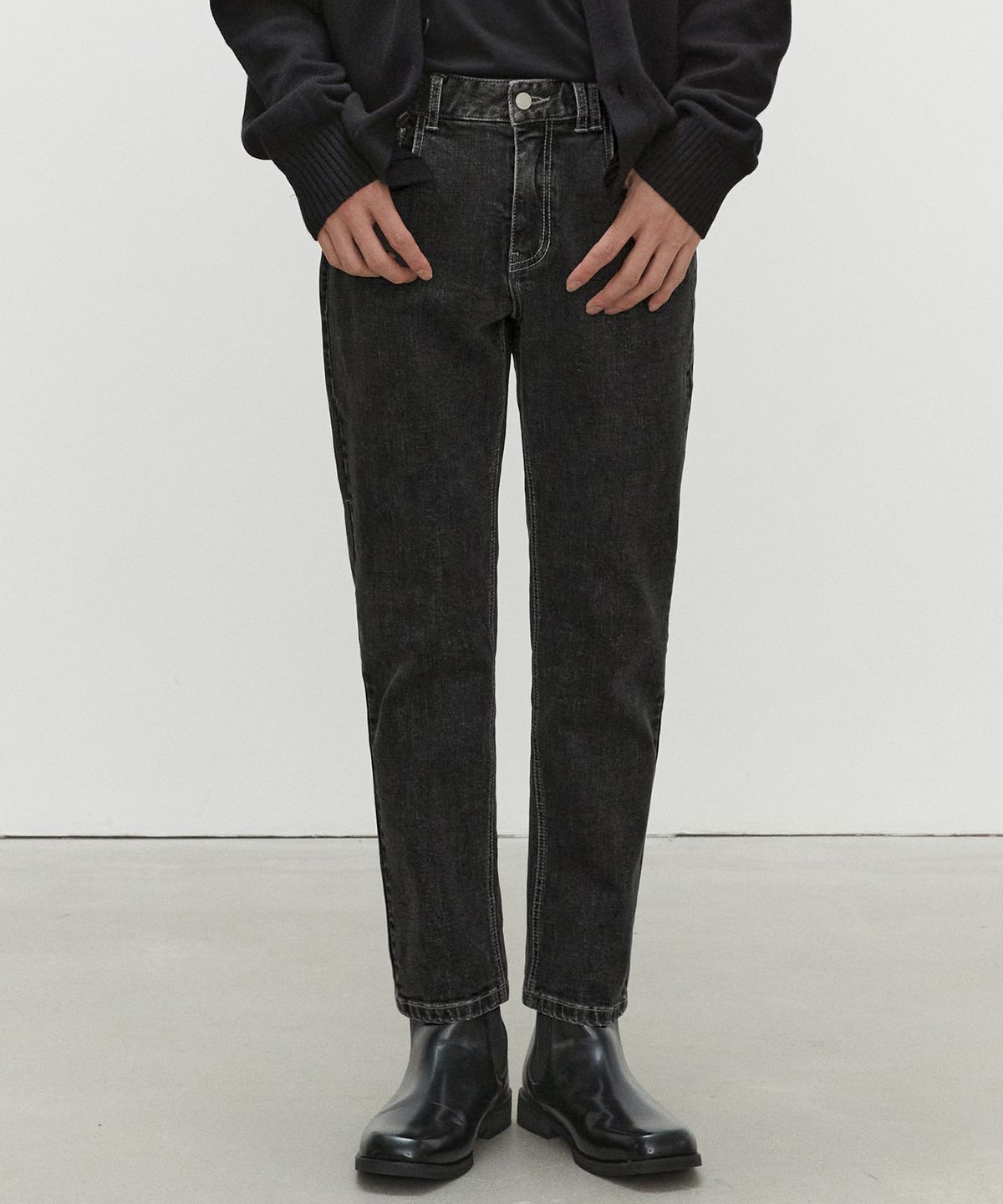 데케트(DECET) Dawn Slim Jeans DCPT032_Black