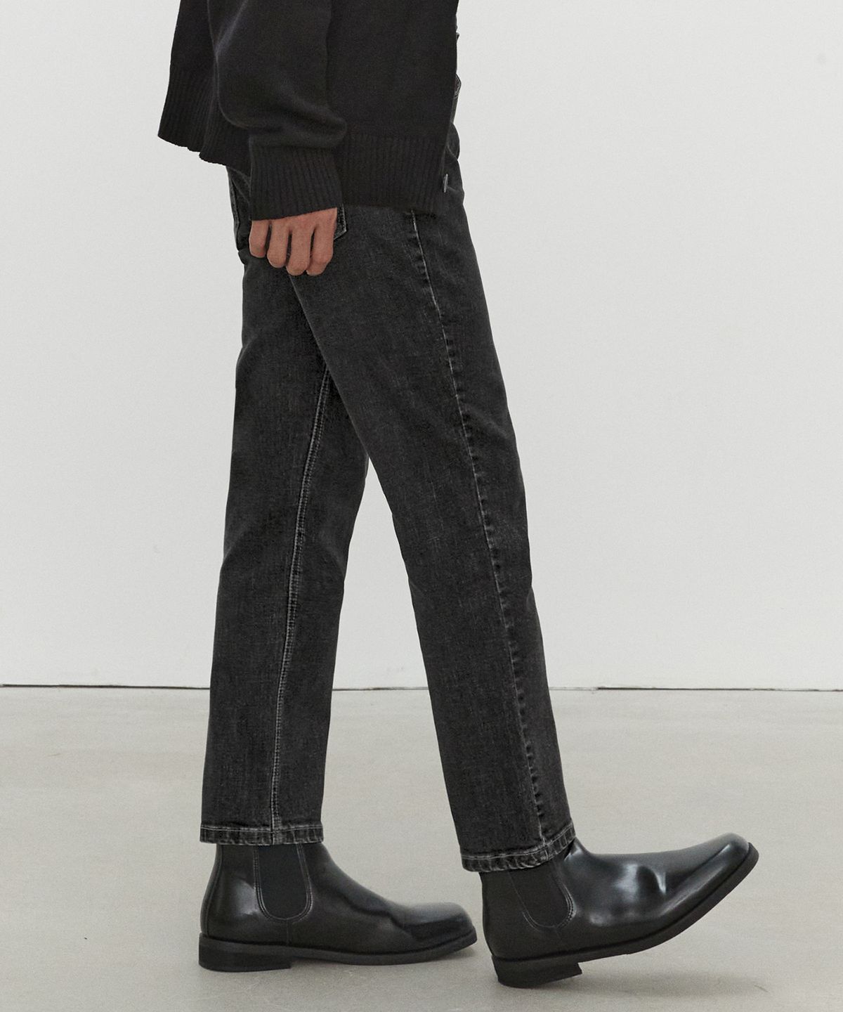 데케트(DECET) Dawn Slim Jeans DCPT032_Black