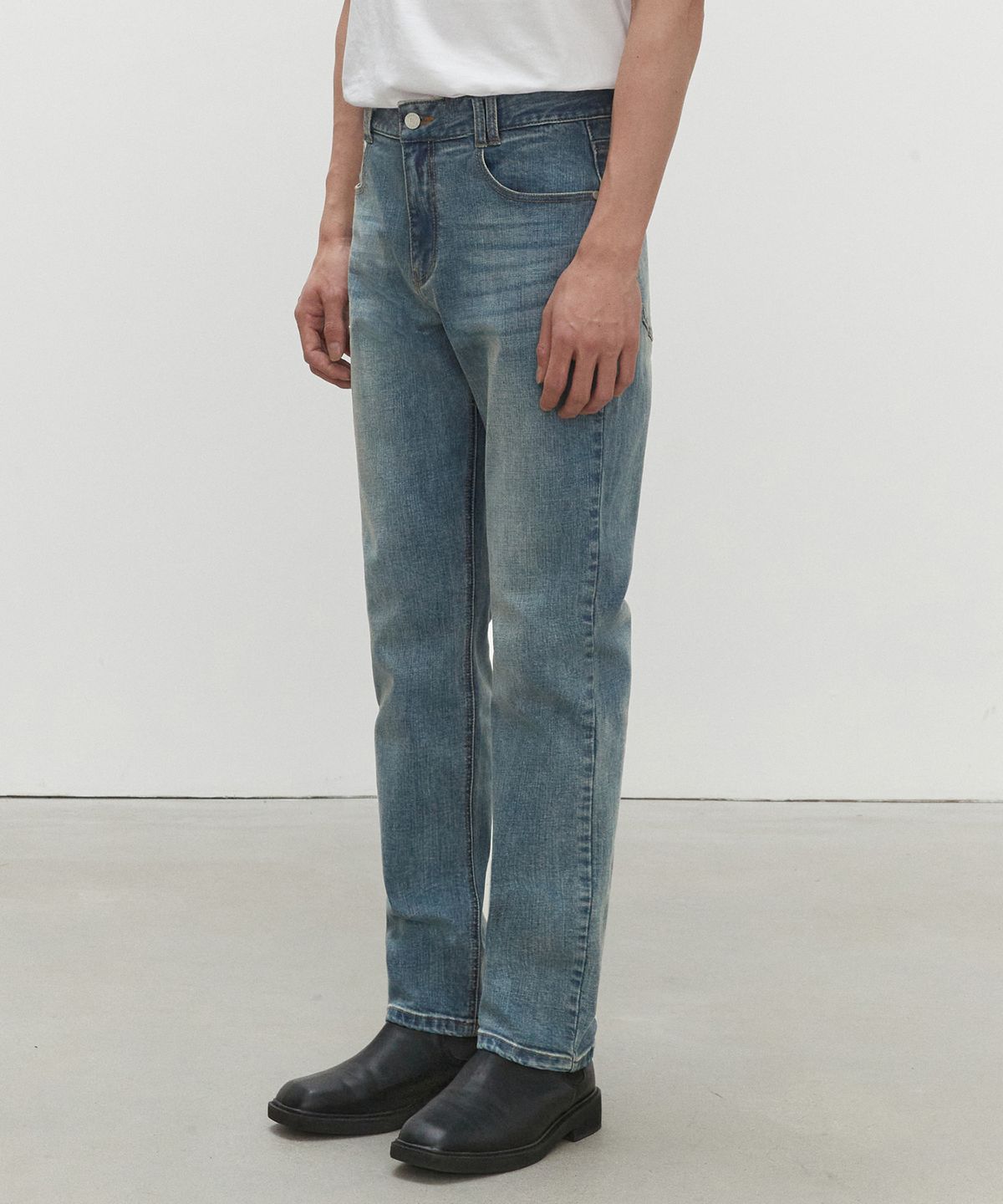 데케트(DECET) Dawn Slim Jeans DCPT032_LightBlue