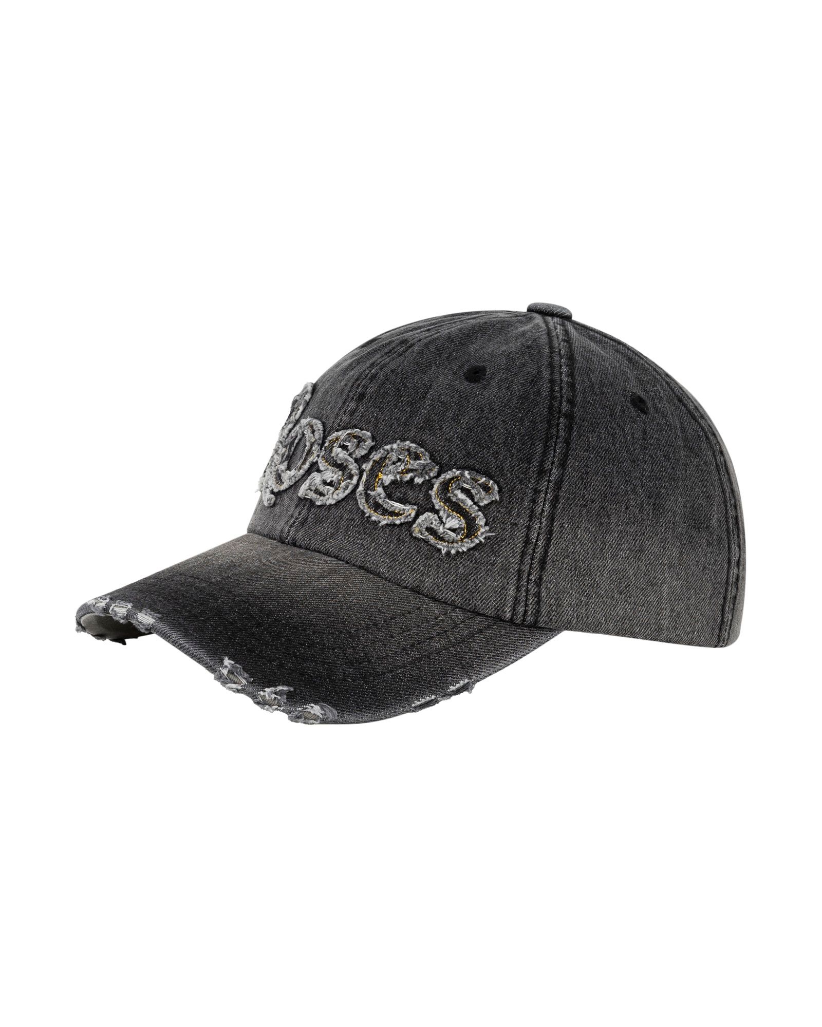 MUSINSA公式 | 2000ARCHIVES Rose Denim Ball Cap (Black Denim)