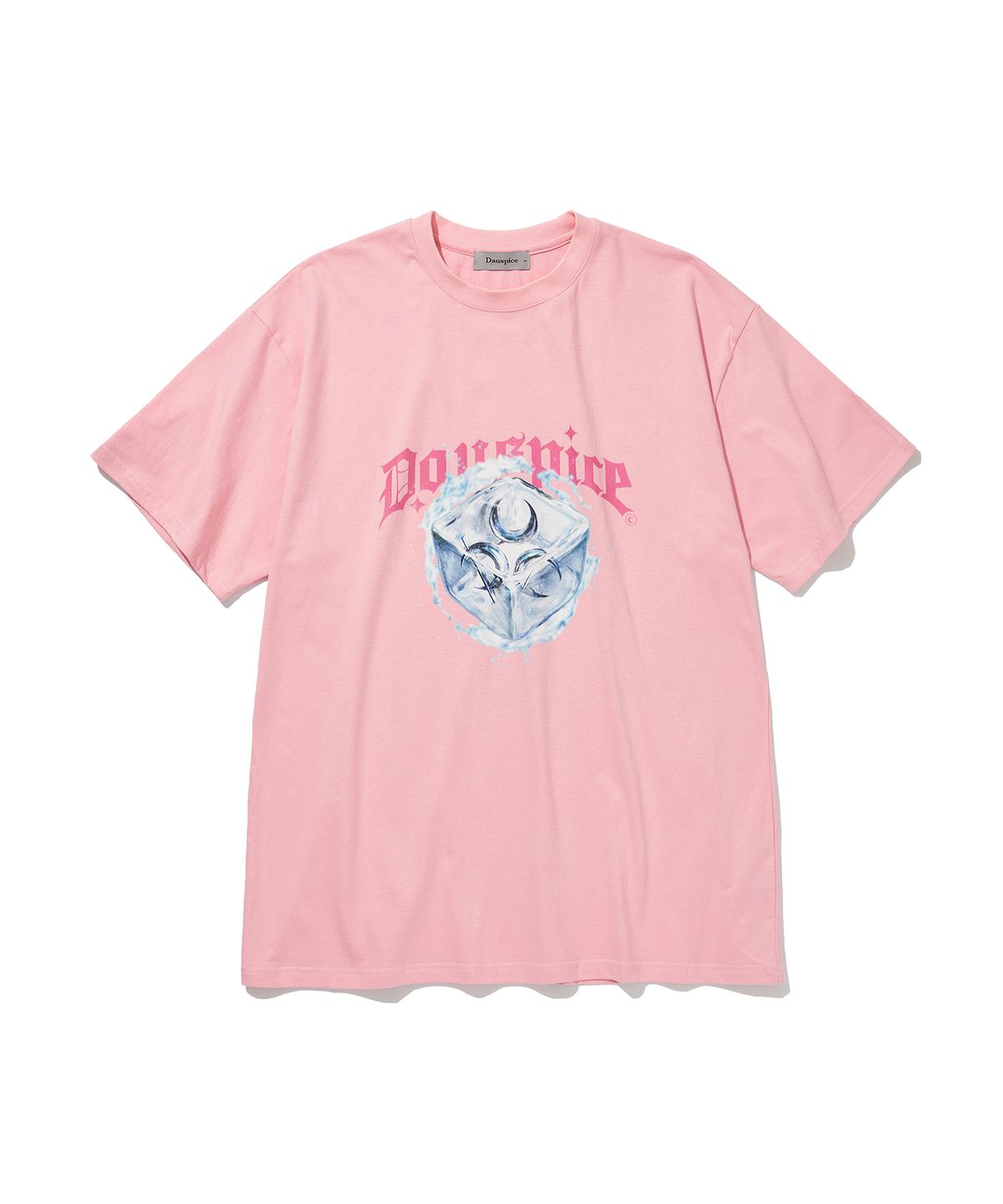 디오스피스(DAUSPICE) Ice Cube T-shirt Pink