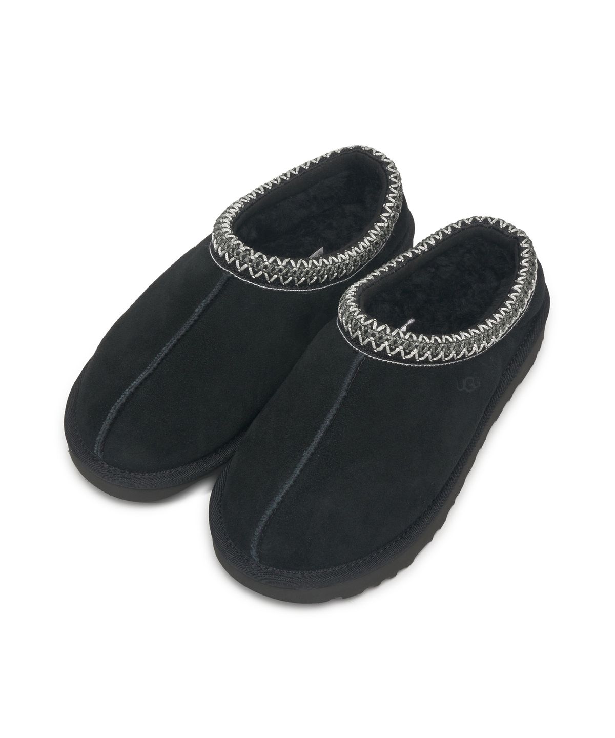 어그(UGG) [for women] 스티치 칼라 슈즈 (타스만) - 블랙 / 5955BLK