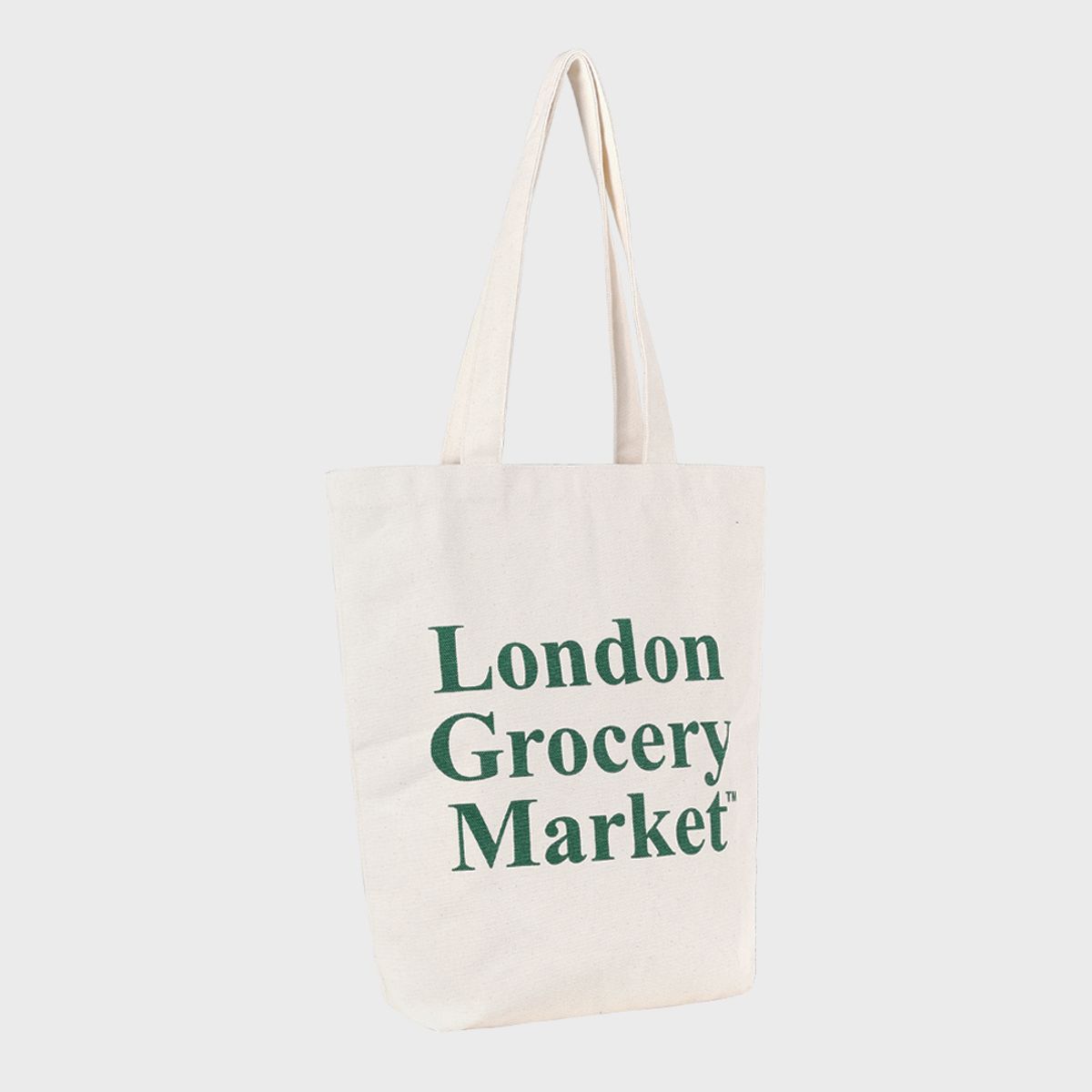 런던그로서리마켓(LONDON GROCERY MARKET) Grocery Bag (Natural)