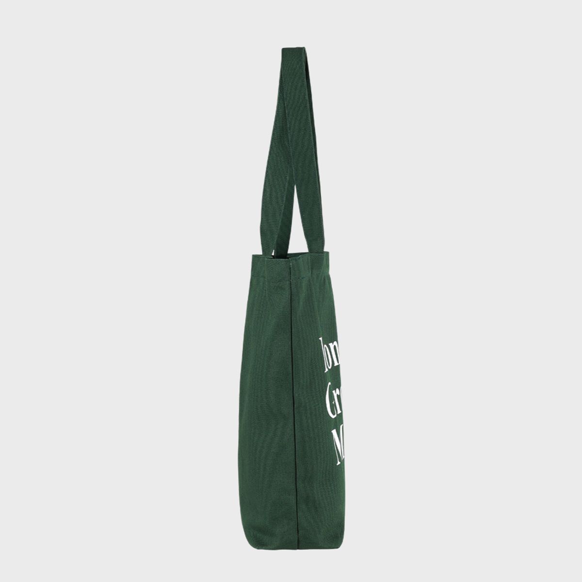 런던그로서리마켓(LONDON GROCERY MARKET) Grocery Bag (Forest Green)