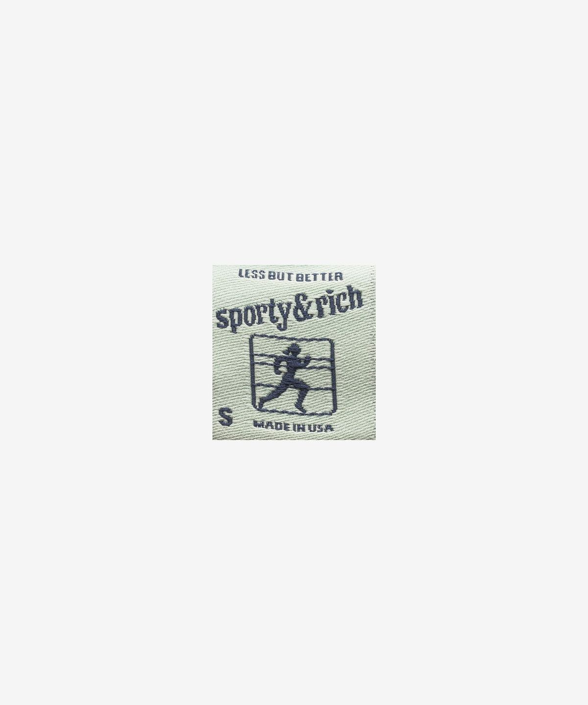 스포티앤리치(SPORTY&RICH) SR 컨트리 클럽 폴로 셔츠 - 그린 / PO841VE