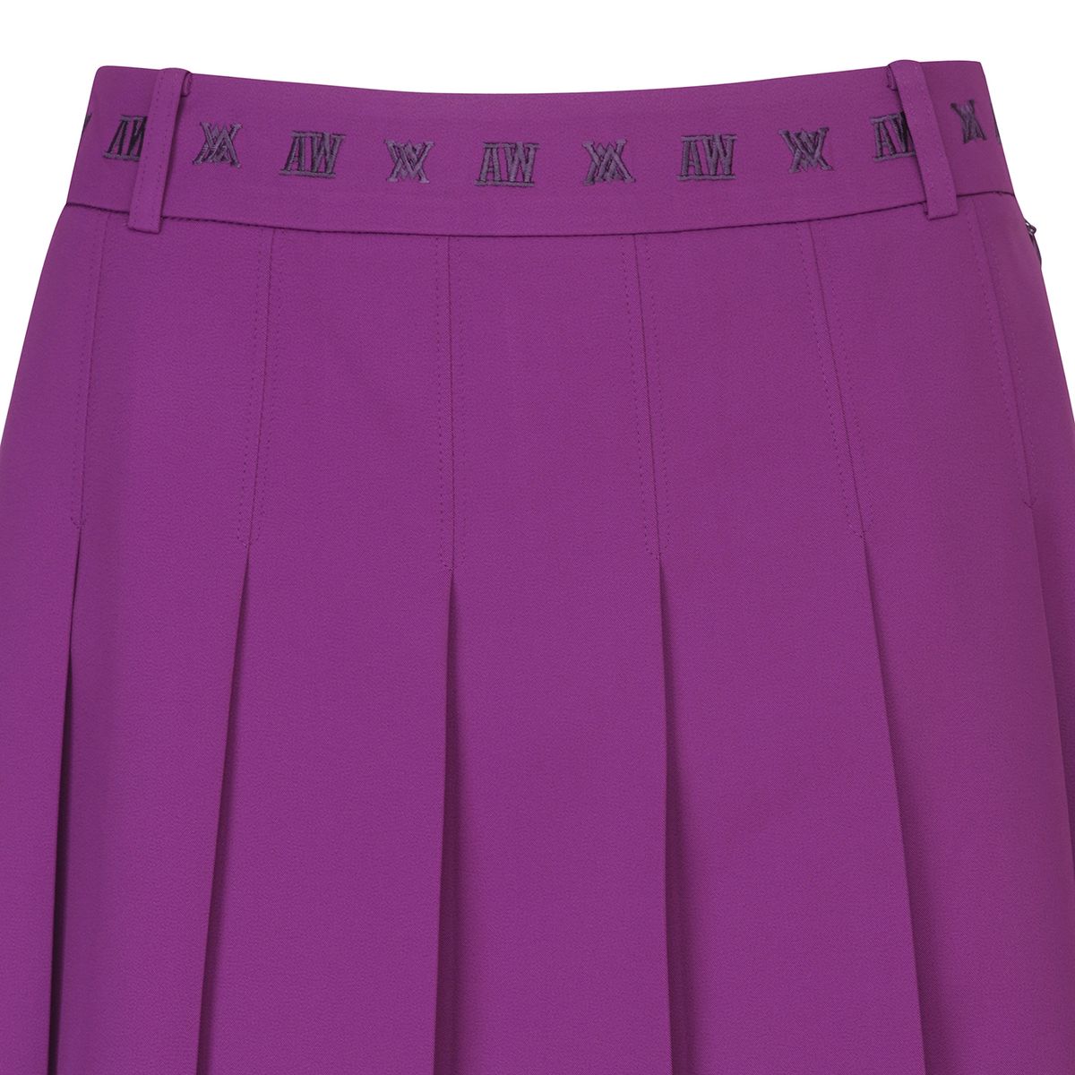어뉴골프(ANEW GOLF) W LOGO BAND POINT PLEATS SQ_PP