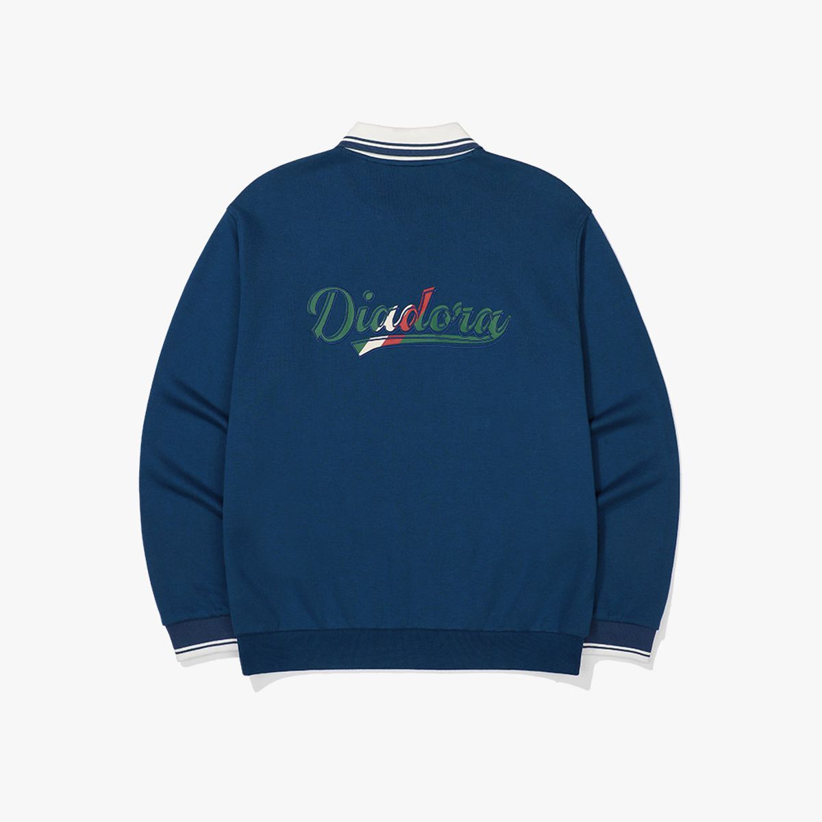 디아도라(diadora) 몬텔로 카라 맨투맨 BLUE